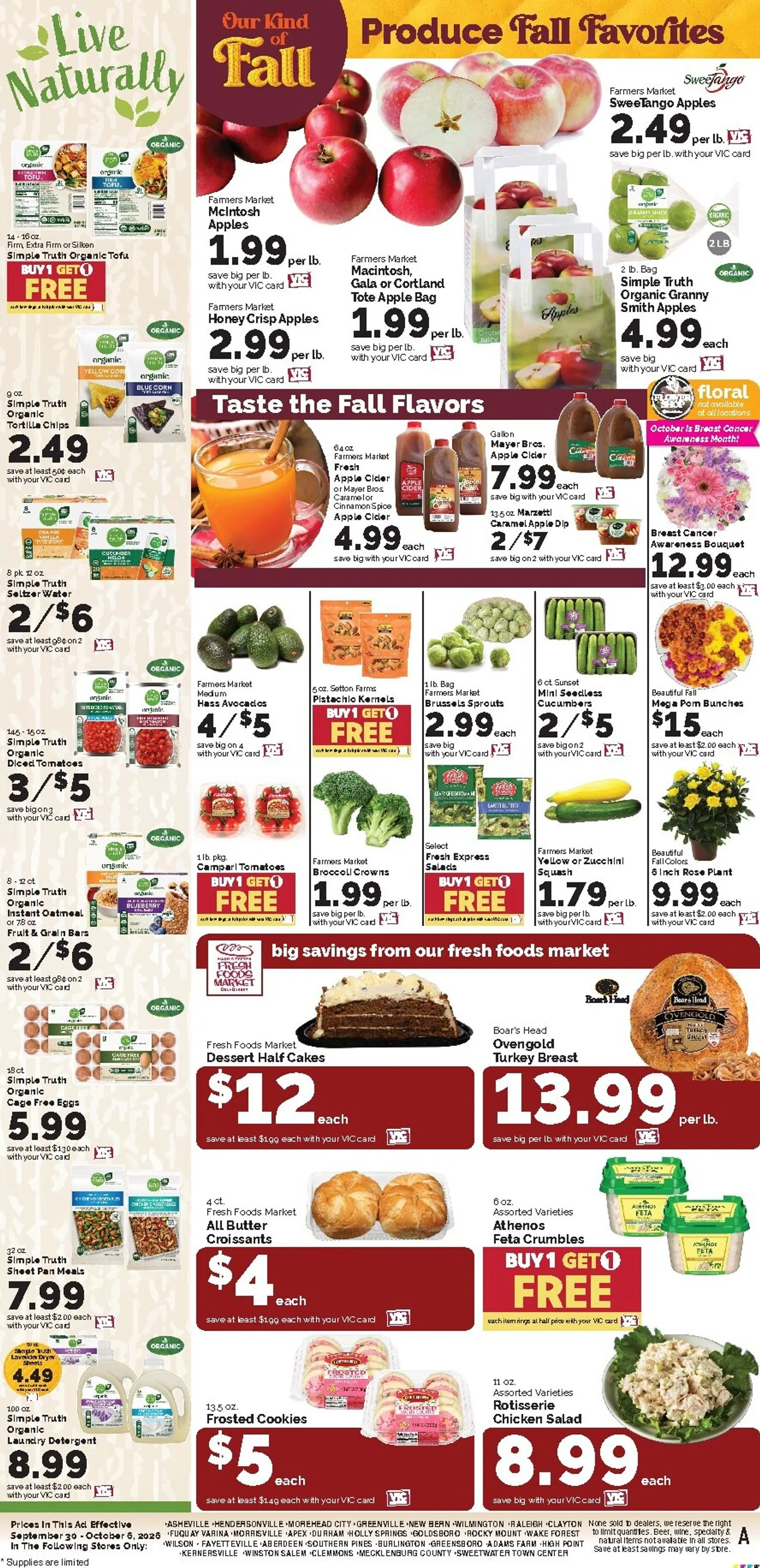 Weekly ad Harris Teeter Weekly Specials: Our Kind of Fall from September 30 to October 6 2026 - Page 13