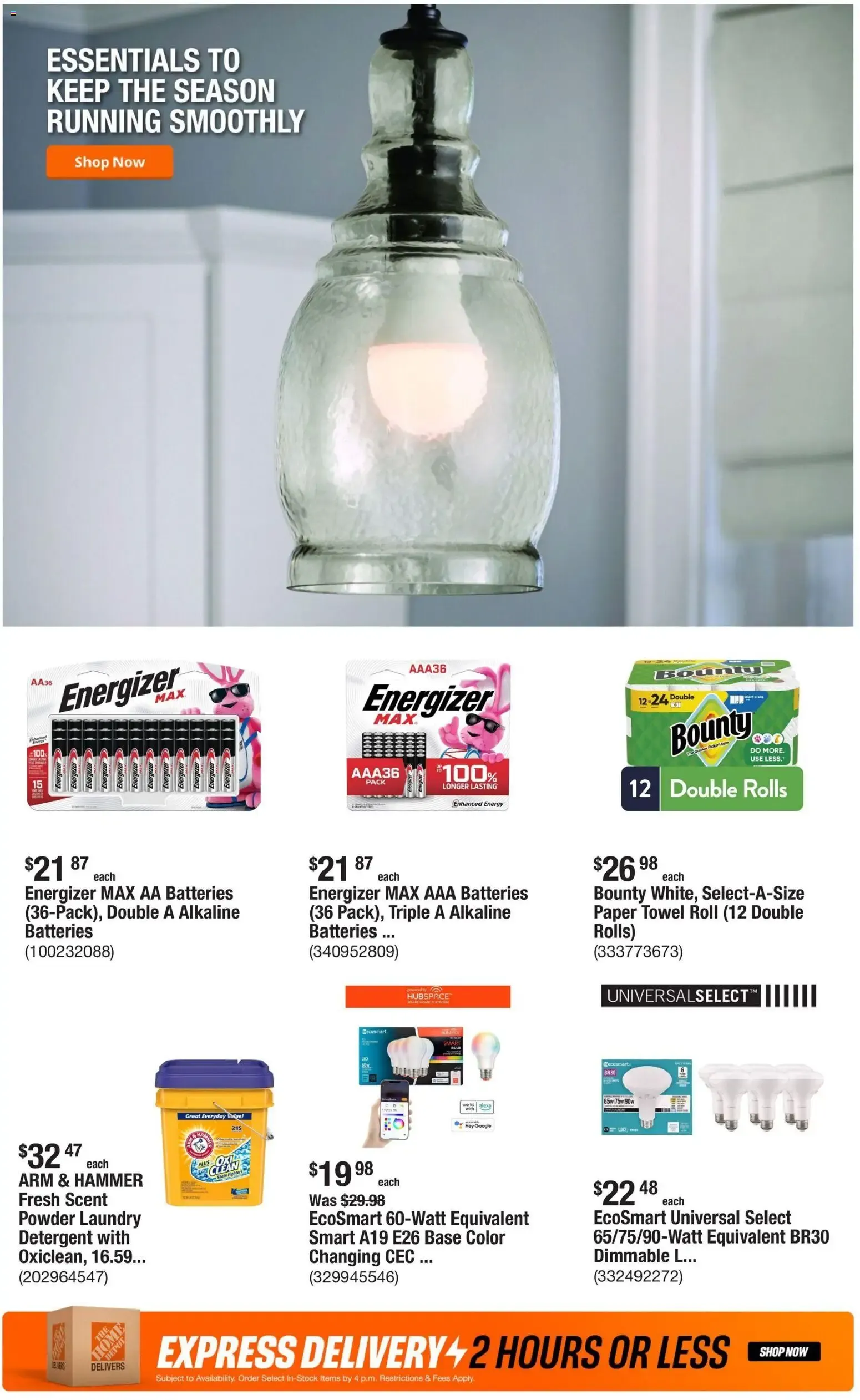 Weekly promotion Home Accents Holiday Decorations spanning from October 22 to November 5 2026 - Page 7 for Catalogue 365