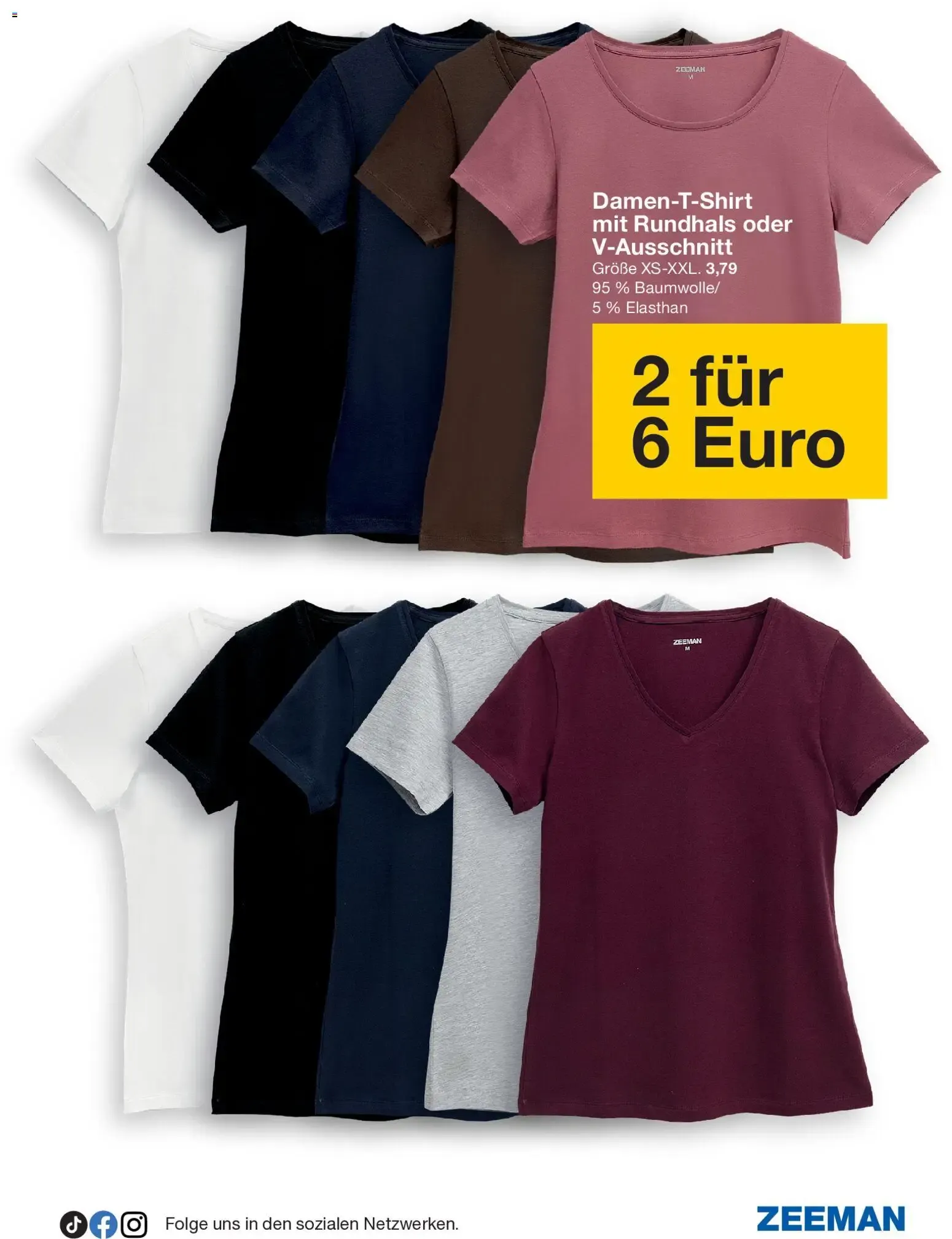Zeeman Prospekt vom 22.08.2026 – Angebote online von 22. August bis 4. September 2026 - Prospekt seite 6