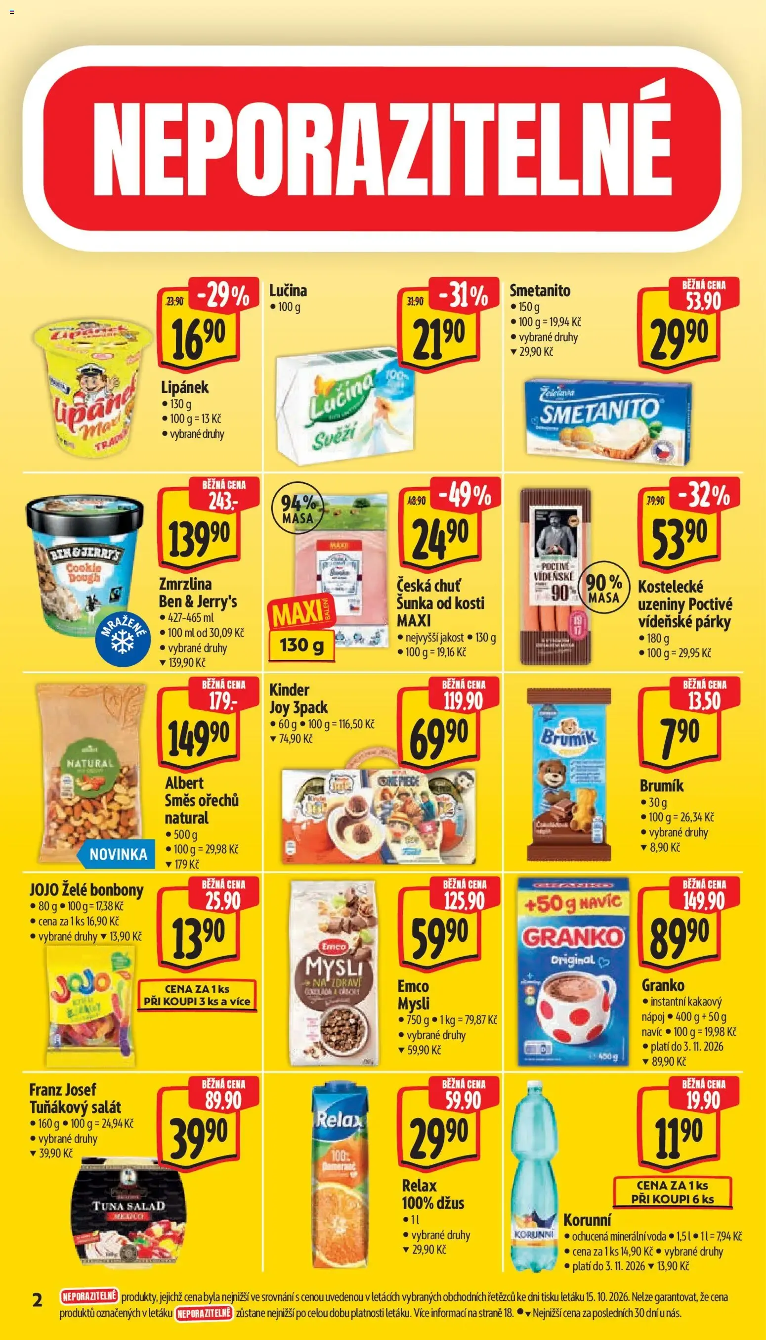 Albert leták - Supermarket od 21.10.2026 - Akční leták - 21. října 27. října 2026 - Page 6