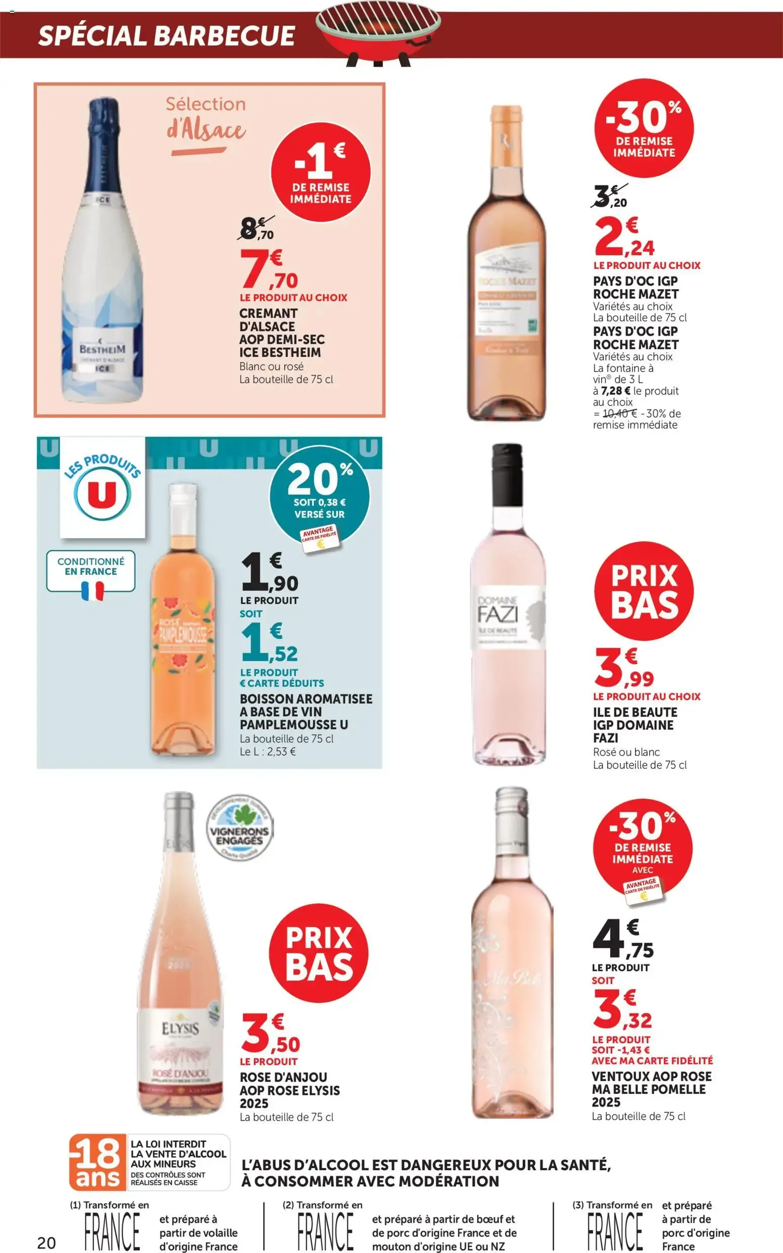 bi1 prospectus à partir du 02/06/2026 - promo en ligne du 2 juin au 14 juin 2026 - Catalogue page 20