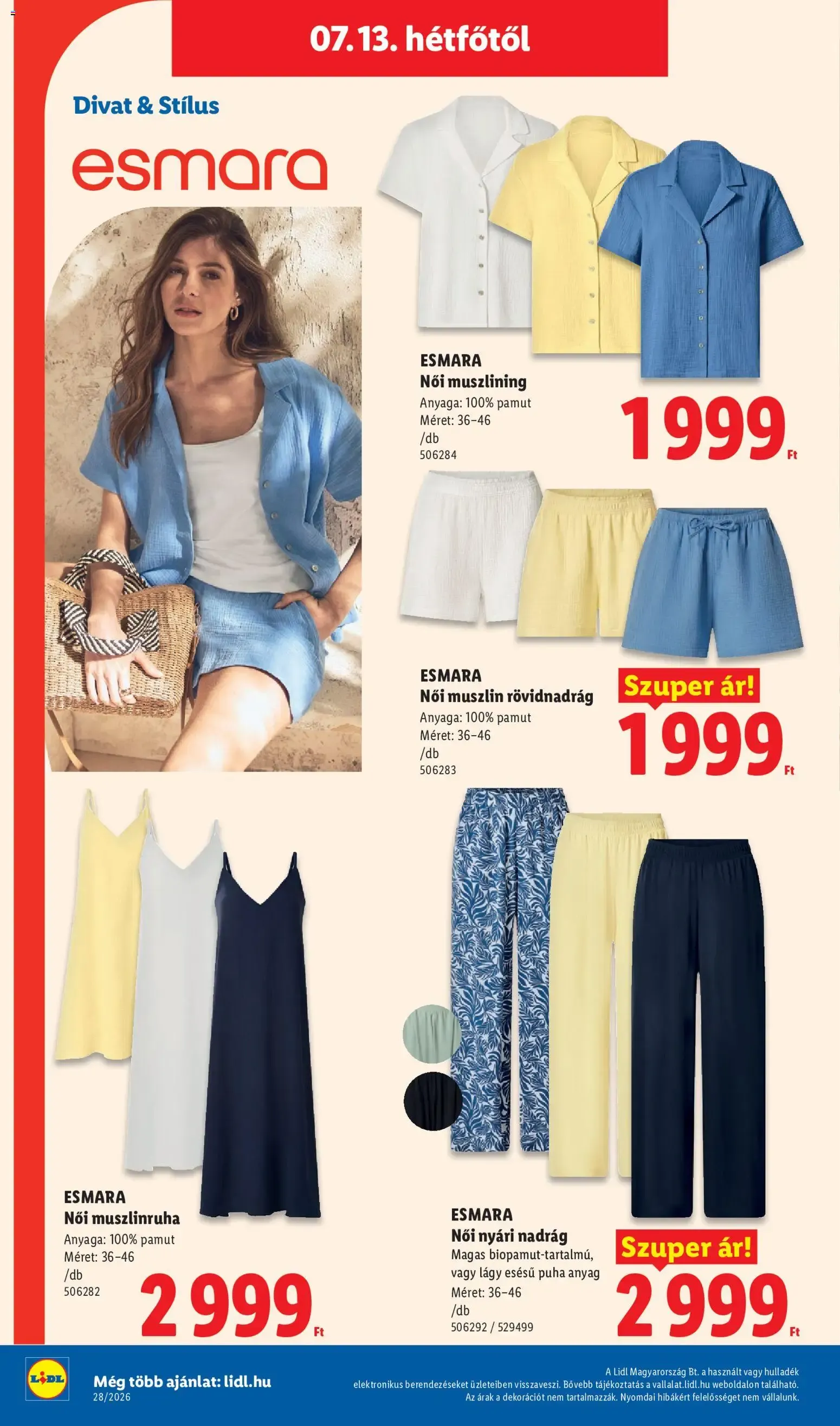 Katalógus Lidl Nonfood kínálatunk - 2026.07.09. -tól/töl > akció, lapozható szórólap 🛍️ július 9.-tól július 15.-ig 2026. - Oldal 20