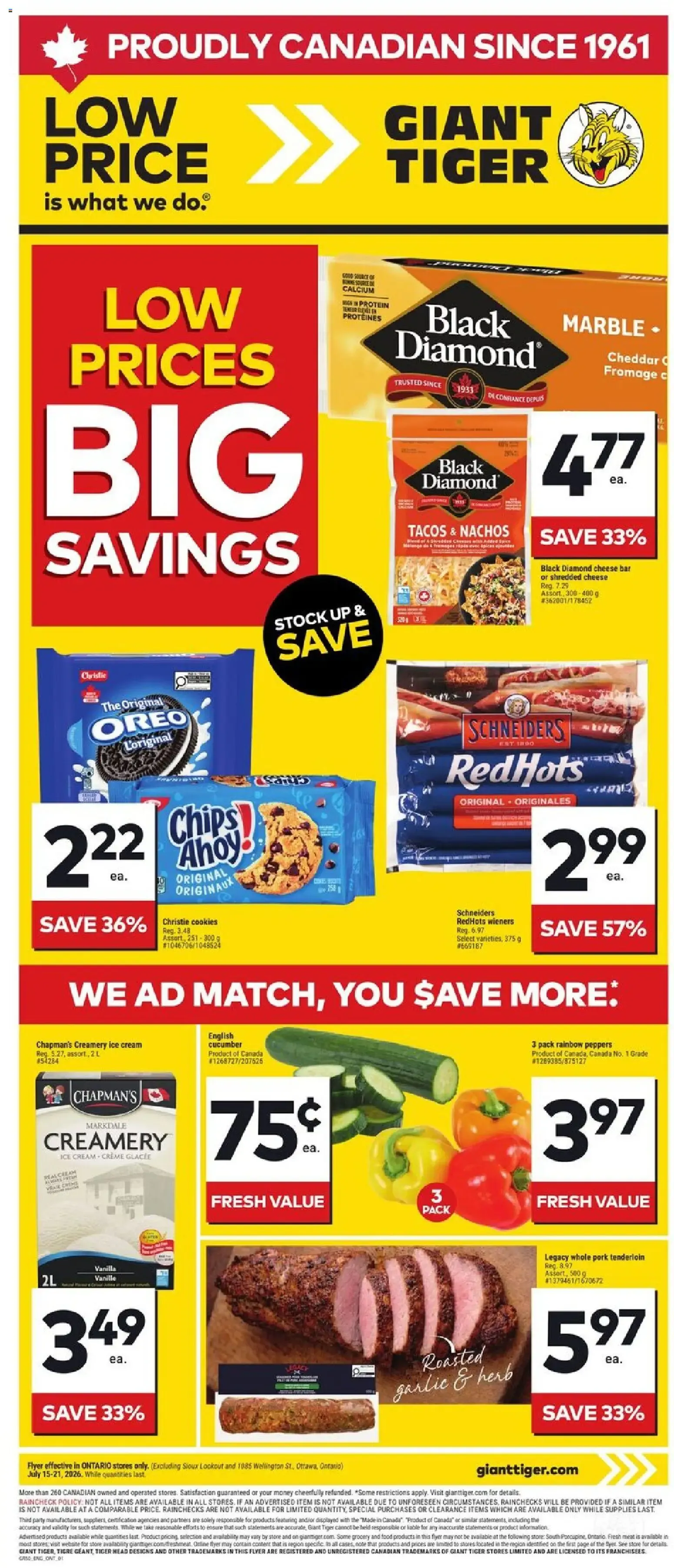 Giant Tiger Flyer | from Jul 15, 2026 | Weekly deals from July 15 to July 21 2026 - flyer page 1
