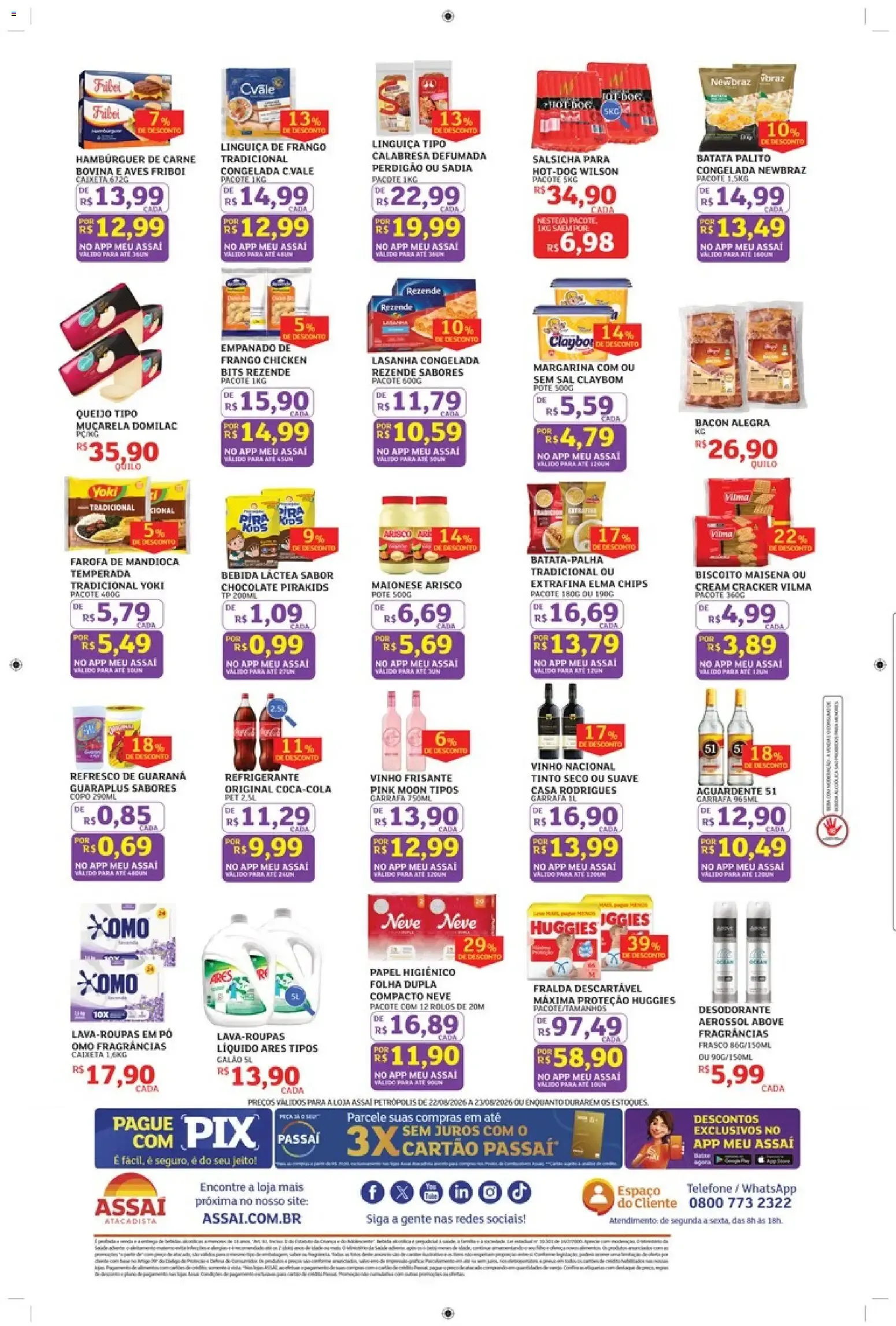 Encarte de Assaí Atacadista ofertas - RJ de 22/08/2026 | Promoções Online 22 de agosto até 23 de agosto 2026 - Pagina 2
