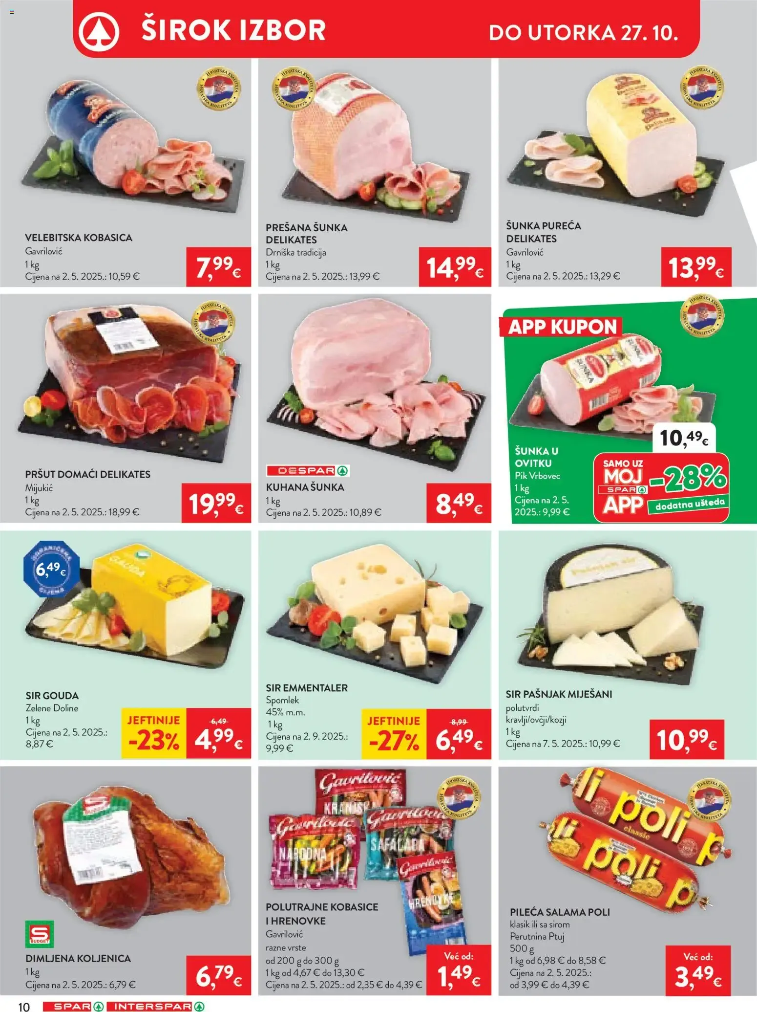 Katalog Spar Katalog novi od 21.10.2026 na listanje > letak digitalni od 21. listopada do 27. listopada 2026. - Pregled Stranica 14