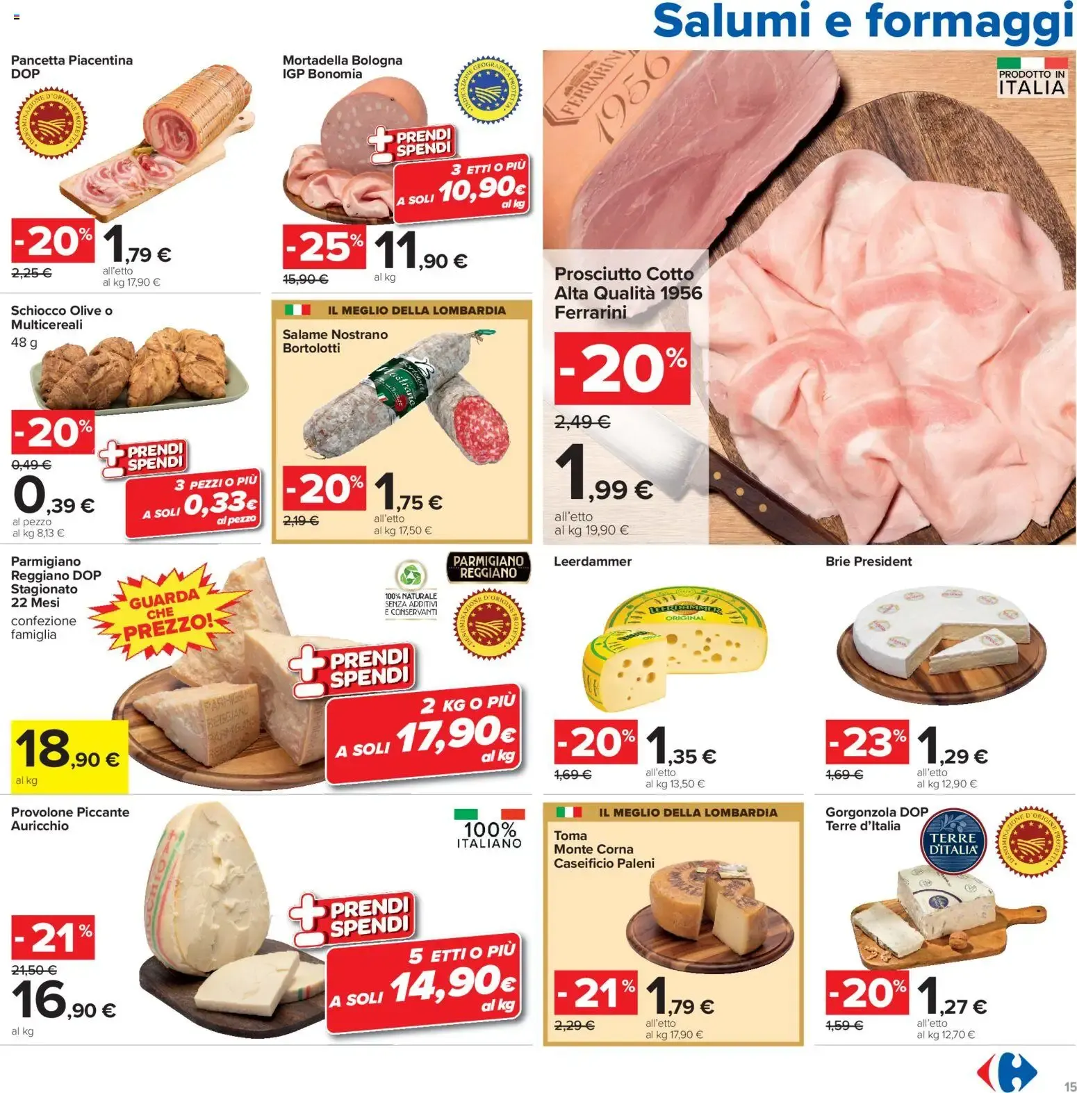 Carrefour Iper: Grandi Marche Sconti Imperdibili da 15 settembre a 28 settembre di 2026 - Pagina del volantino 15
