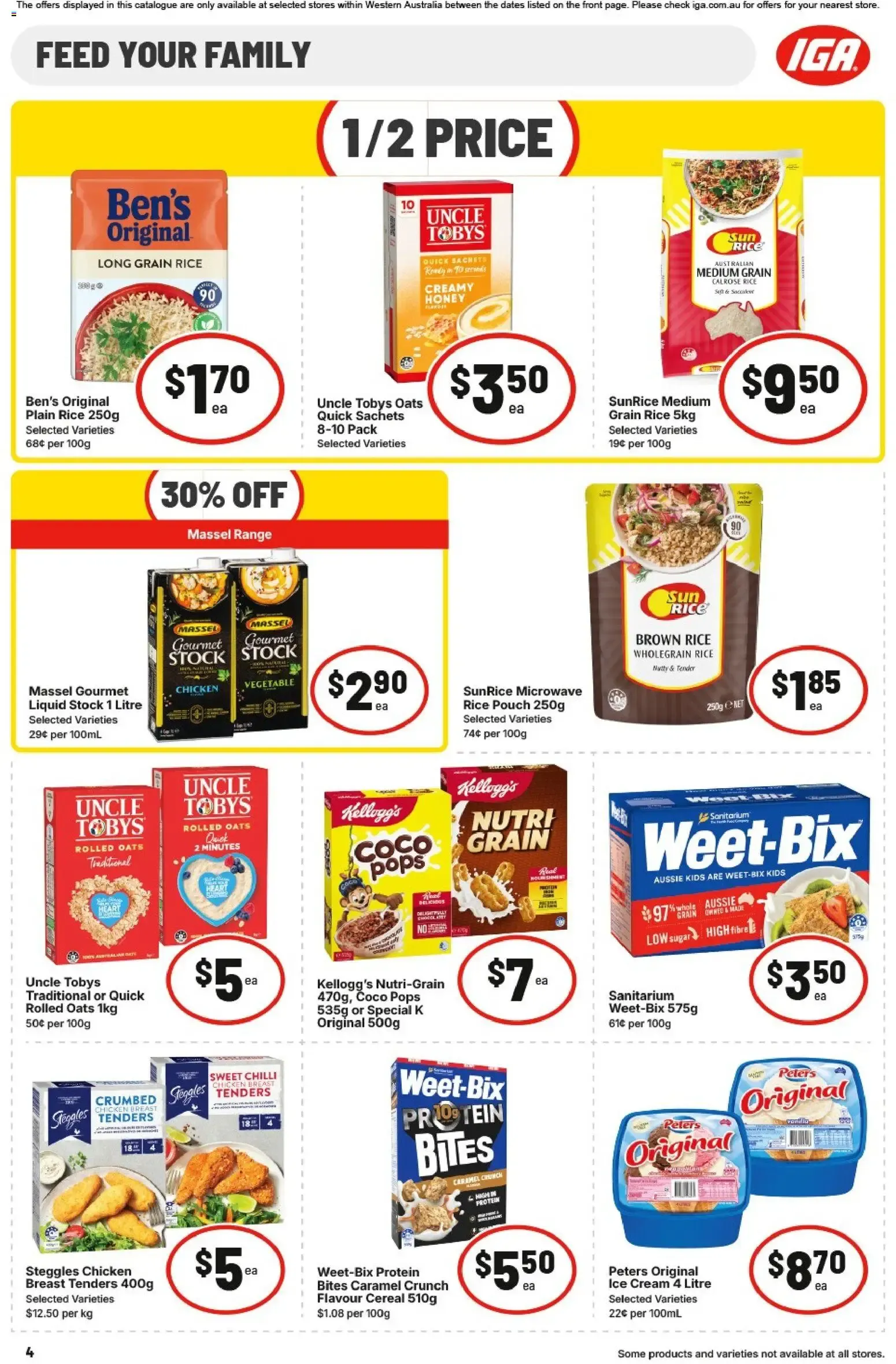 IGA - BIG FAMILY BIG PRIZES - Catalogue valid from 1 July to 7 July 2026 - page 4
