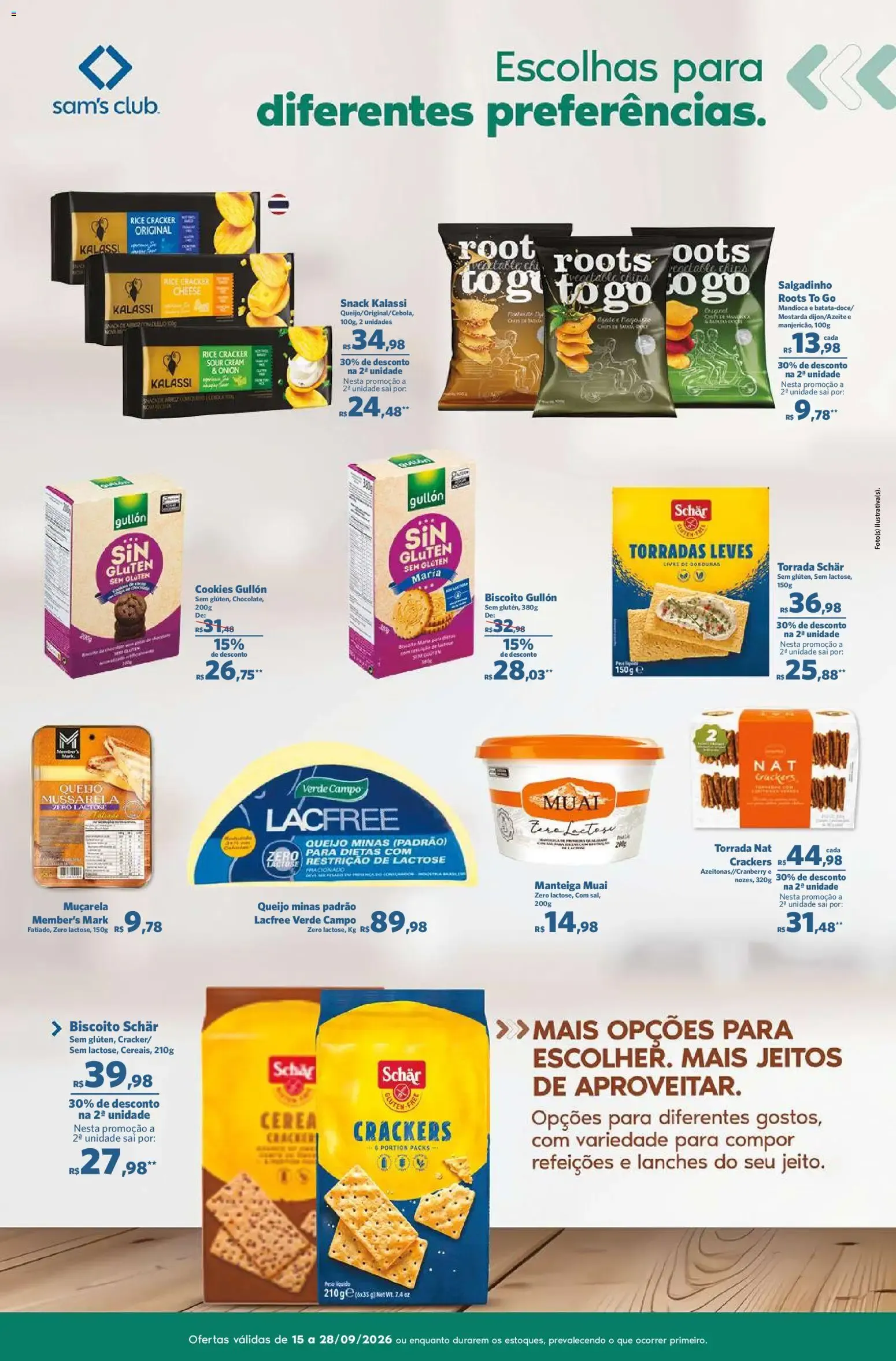 Encarte de Sam's Club Viva Bem 15 de setembro até 28 de setembro 2026 - Pagina 11