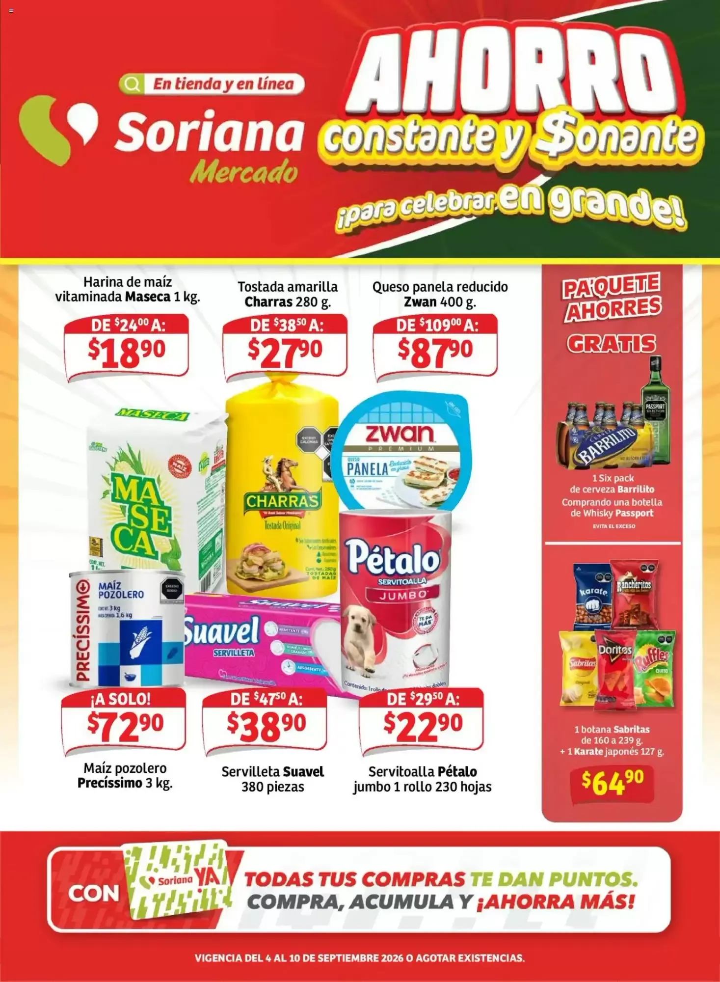 Folleto Soriana Mercado semana 36