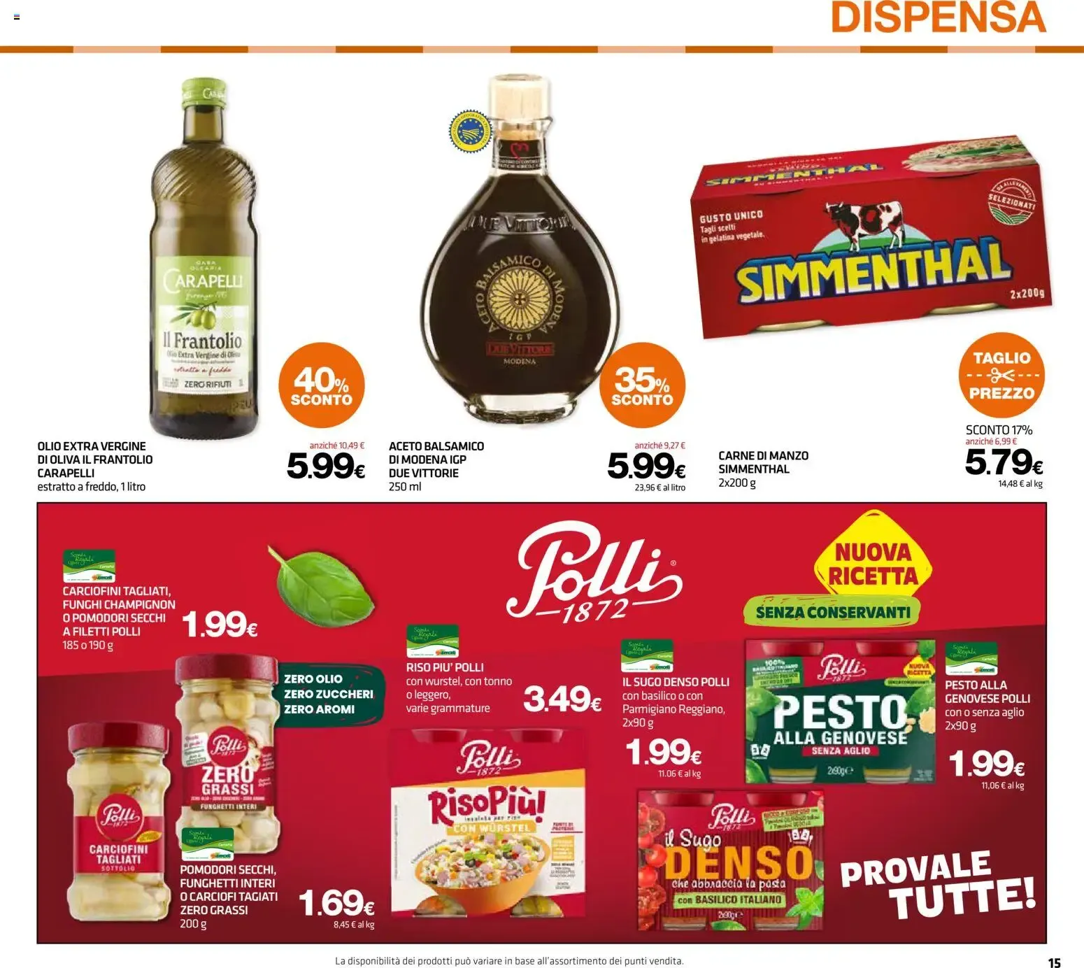 Superconti volantino dal 27/08/2026 - online Offerte da 27 agosto a 9 settembre di 2026 - Pagina del volantino 15