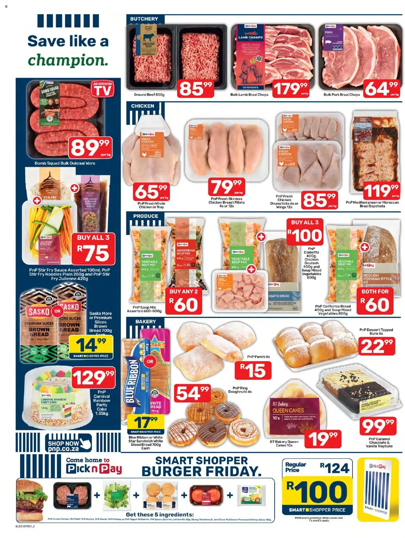 Pick n Pay: Save like a champion. Ofertas y descuentos from 7 August to 24 August 2026 - Catalogue Page 2