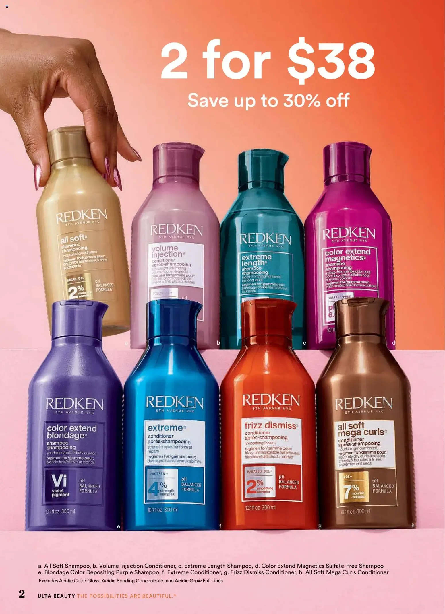Weekly ad Ulta Beauty Weekly Ad from 08/02/2026 - Flyer from August 2 to August 22 2026 - Page 2