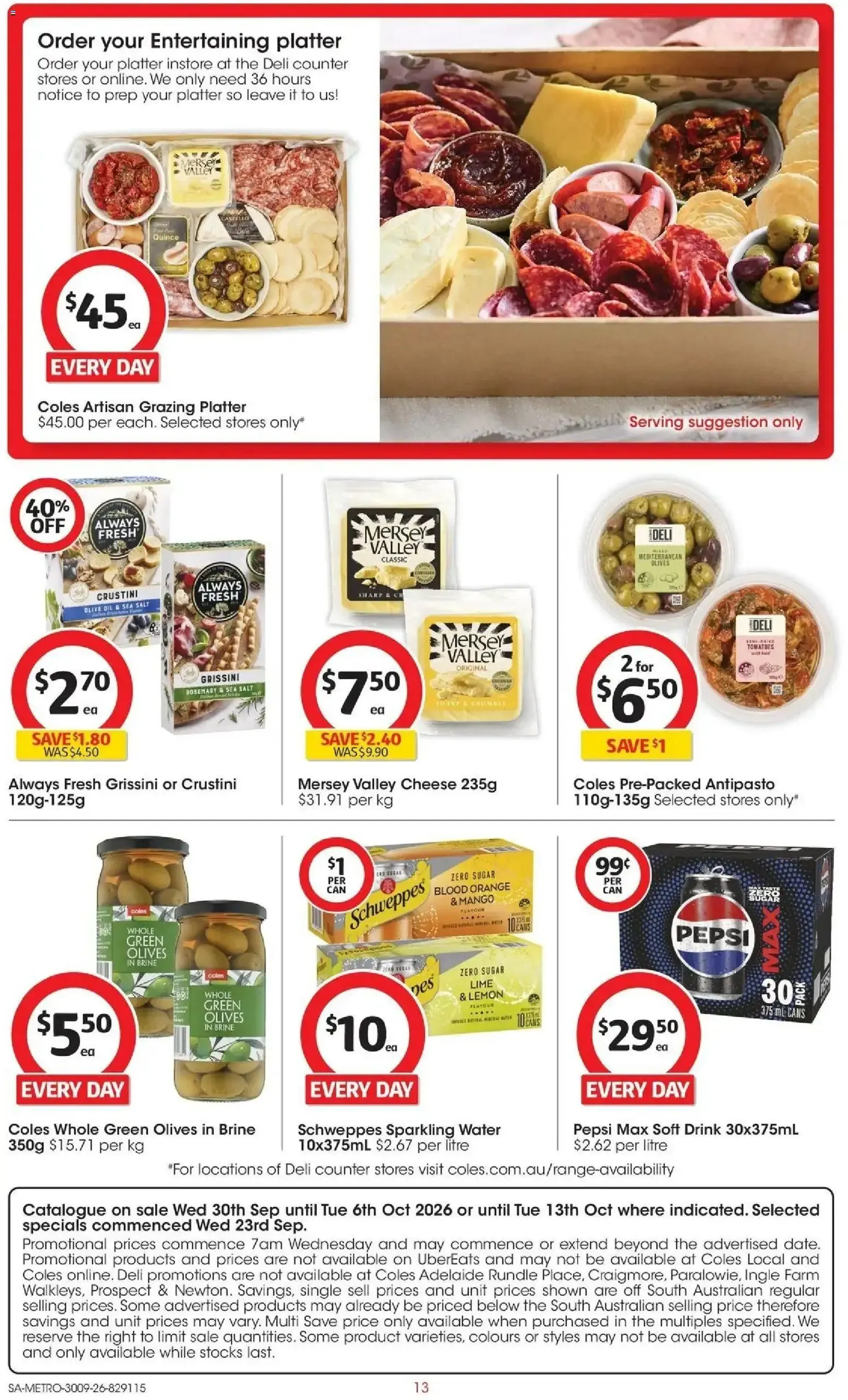 Coles catalogue valid from 30/09/2026 > Online Australia - Catalogue valid from 30 September to 6 October 2026 - page 13