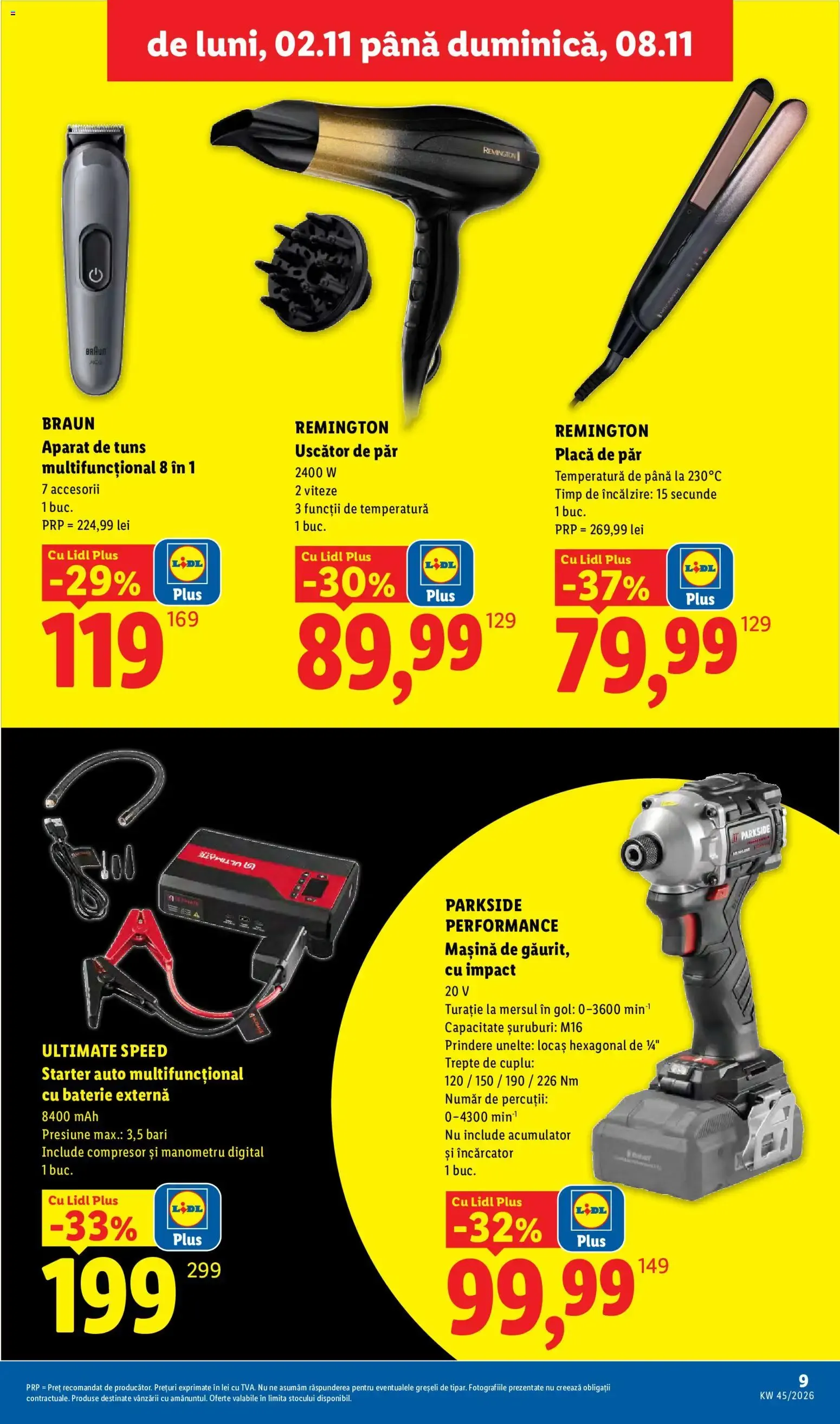 Catalog Catalog Lidl BLACK FRIDAY (02.11.2026) de la 2 noiembrie până la 8 noiembrie 2026 - Revista Pagina 9