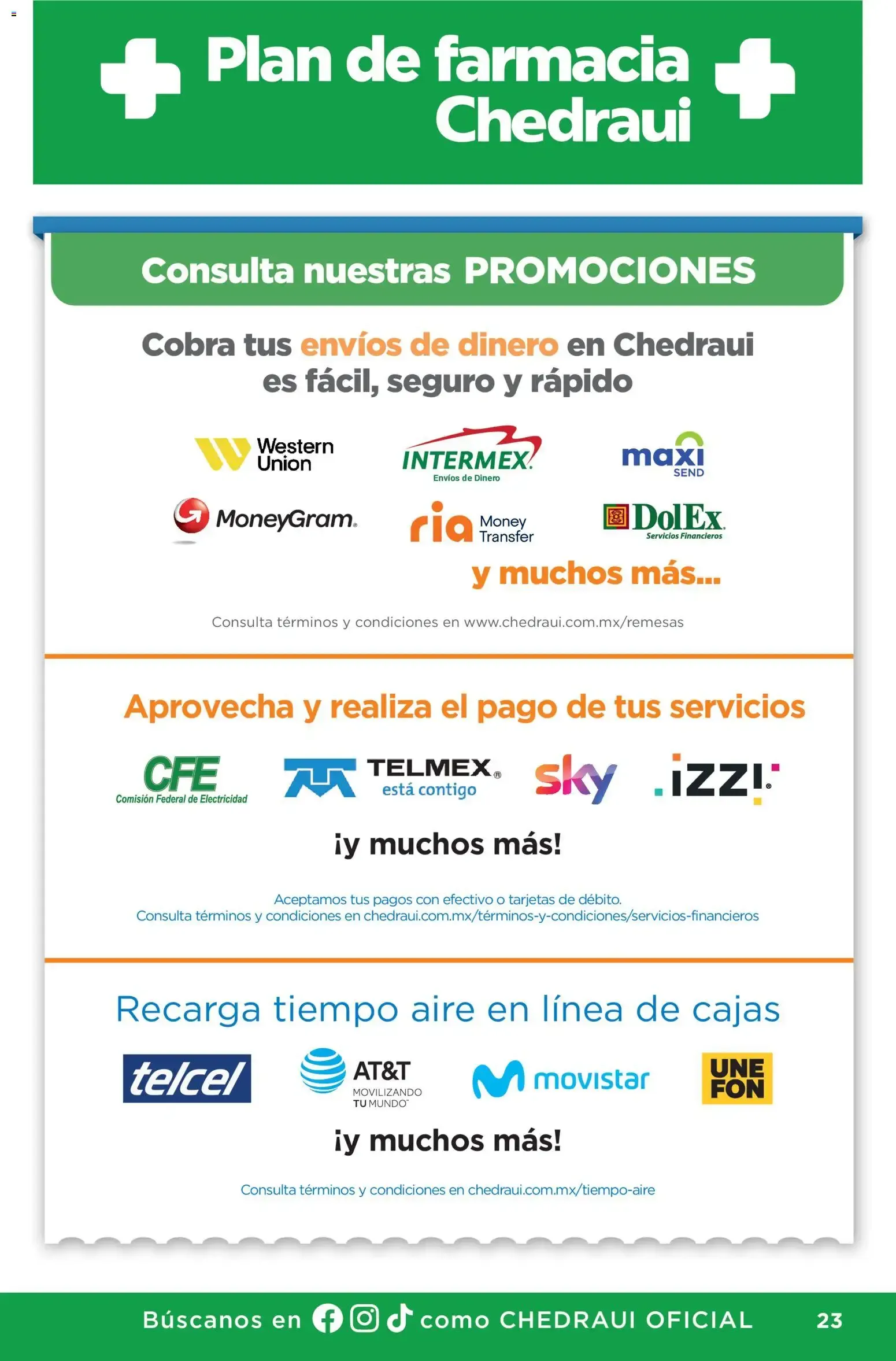 Catálogo de Chedraui folleto Plan de farmacia (01/07/2026 - 30/09/2026) - catálogo en línea 1 de julio al 30 de septiembre 2026 - Pagina 23