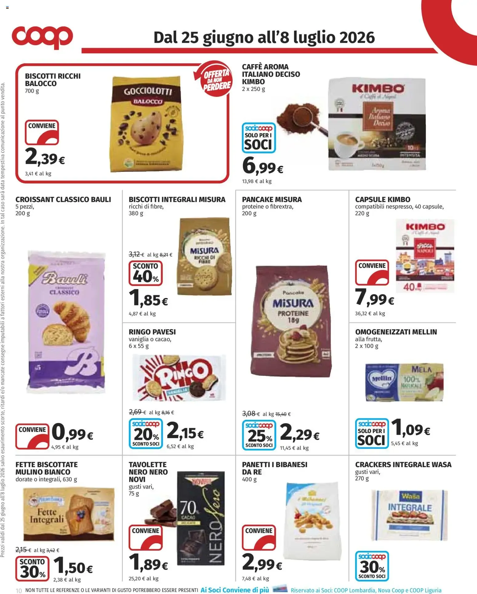 Volantino COOP Anteprima dal 25/06/2026 > NUOVO Promozioni da 25 giugno a 8 luglio di 2026 - Pagina del volantino 10