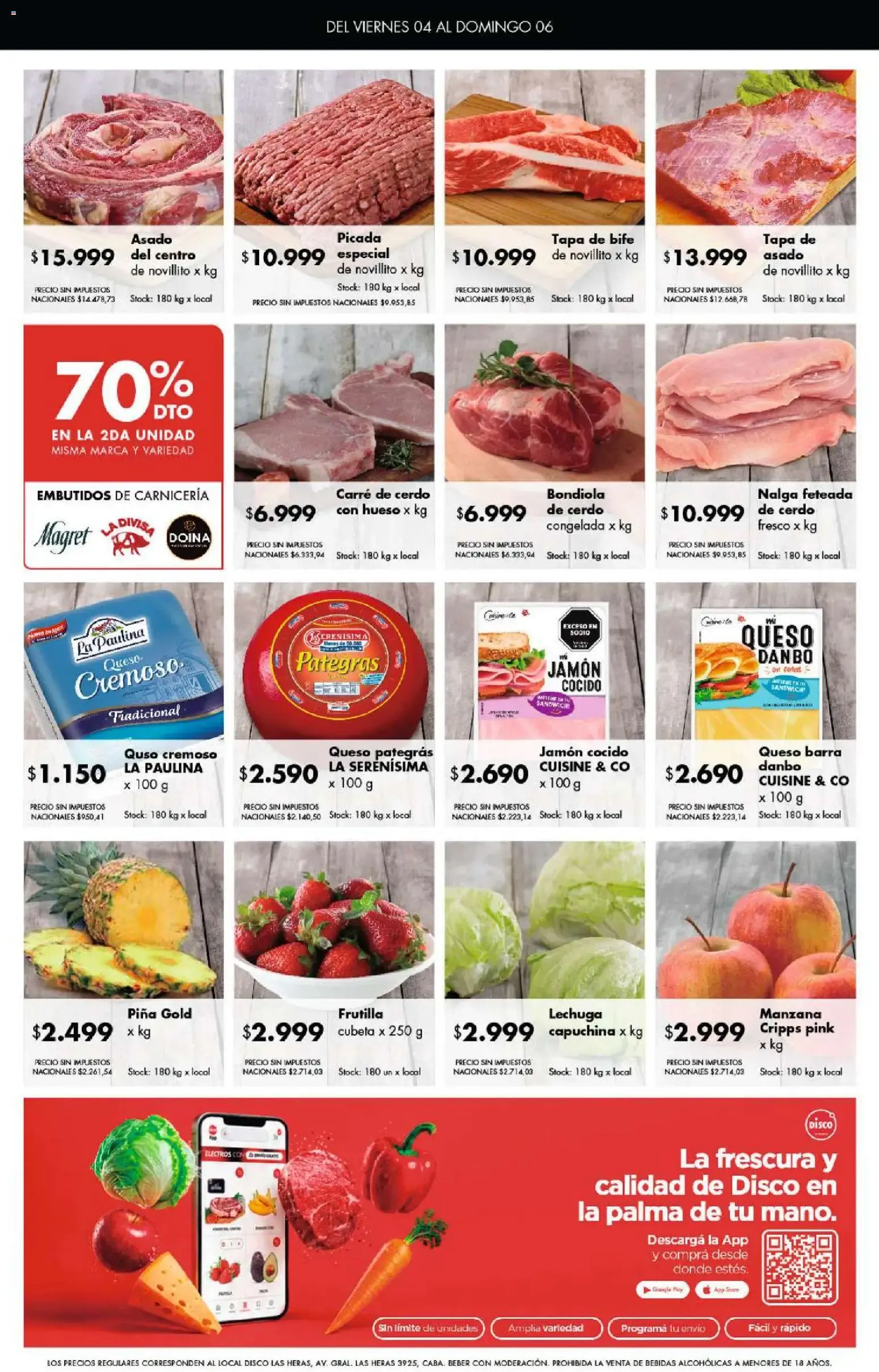 Ofertas de Disco - Ofertas | Bs. As. y Santa Fé del 04/09/2026 - 06/09/2026 4 de septiembre al 6 de septiembre 2026 - Página 8 del catálogo