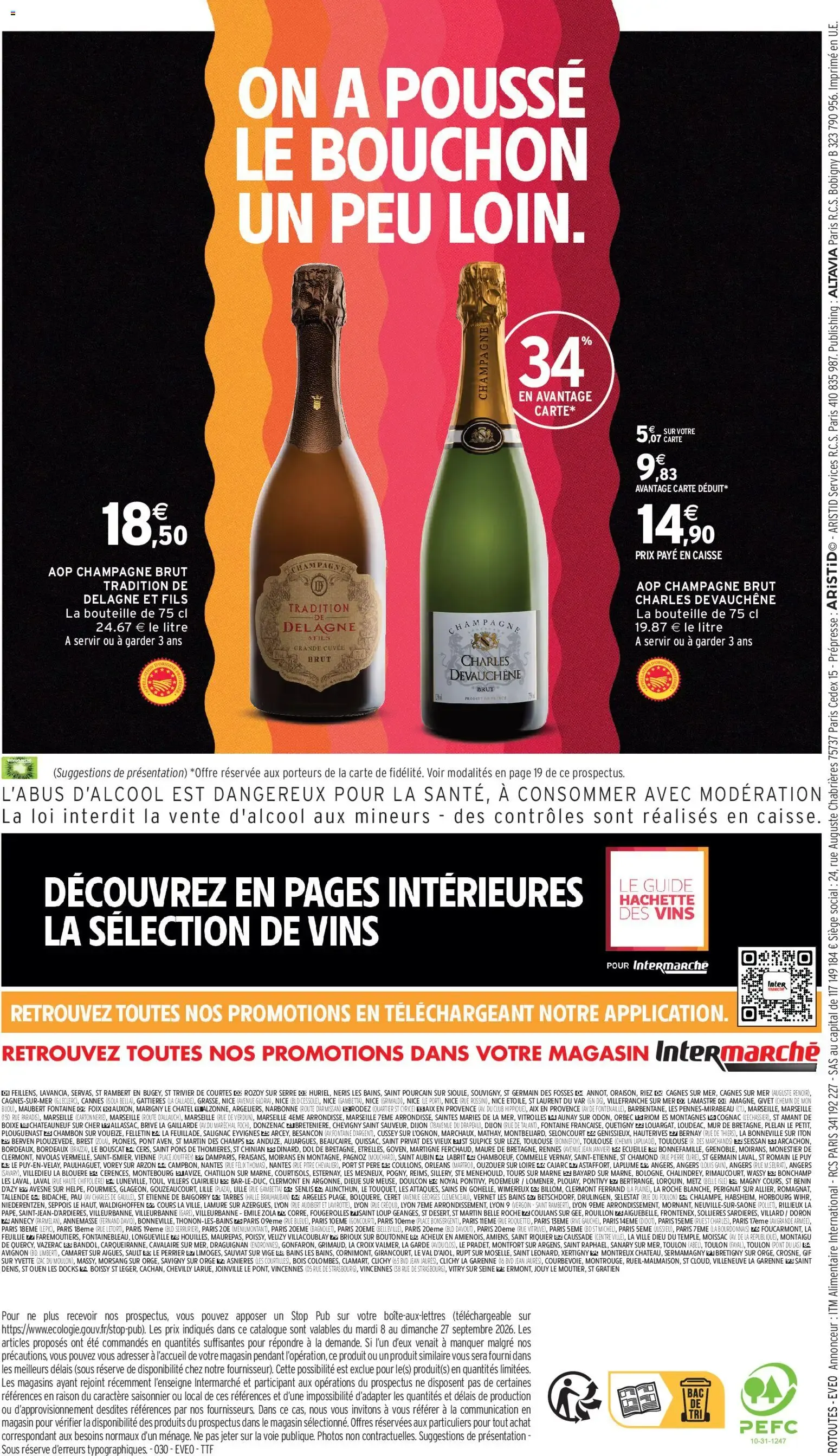 Intermarché - Foire aux vins à partir du 08/09/2026 - promo en ligne du 8 septembre au 27 septembre 2026 - Catalogue page 19