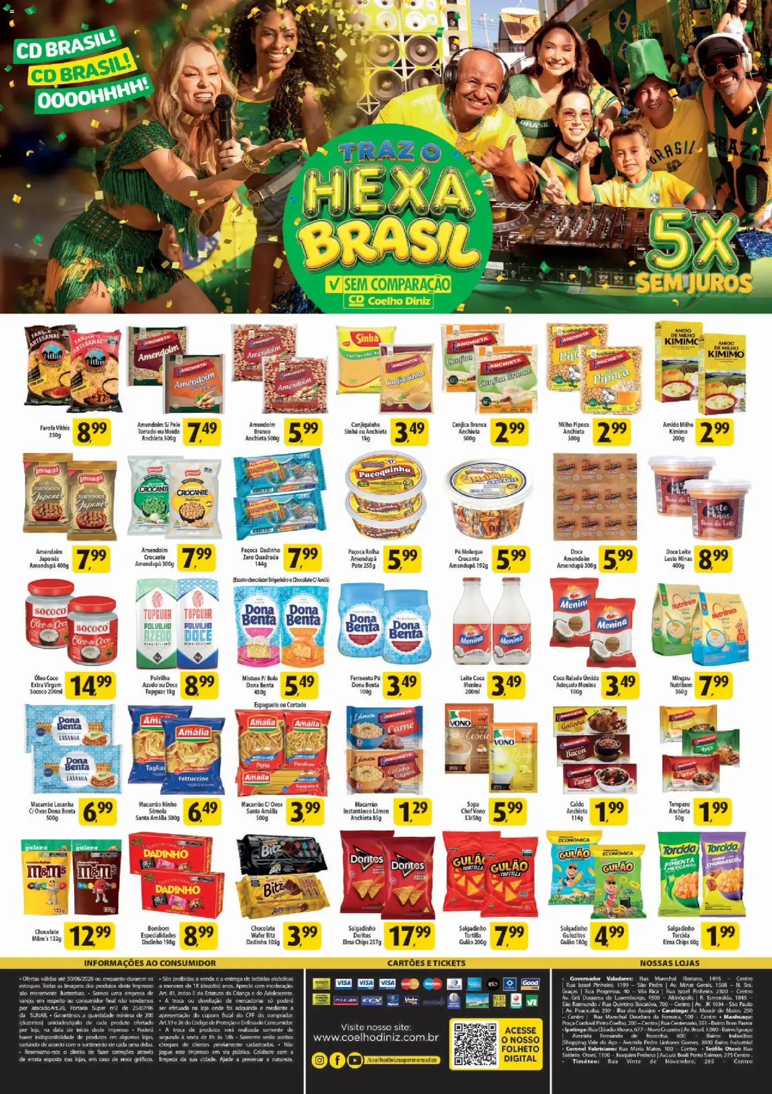 Coelho Diniz - Traz o Hexa Brasil - Ofertas