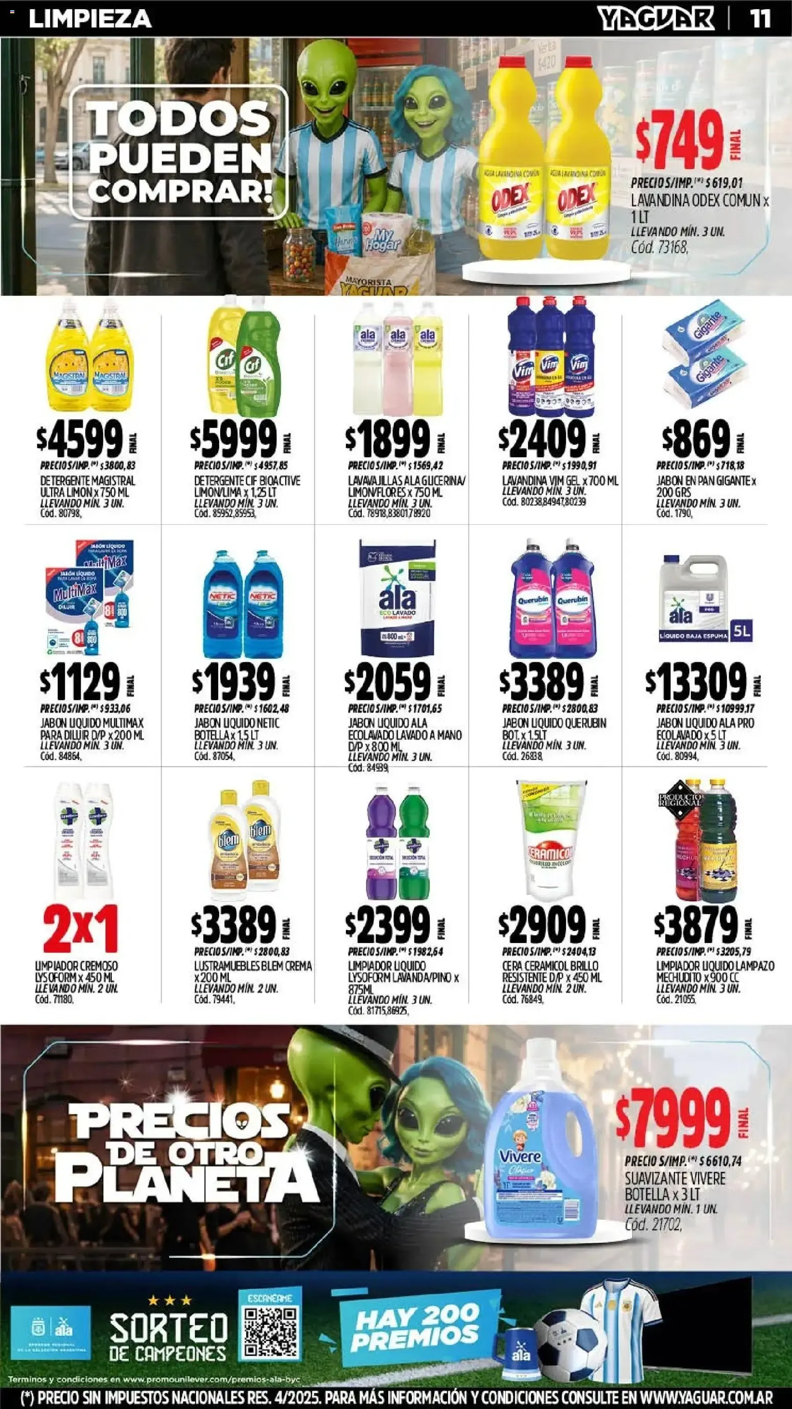 Ofertas de Yaguar - Oferta Semanal Mendoza del 06/07/2026 - 11/07/2026 6 de julio al 11 de julio 2026 - Página 12 del catálogo