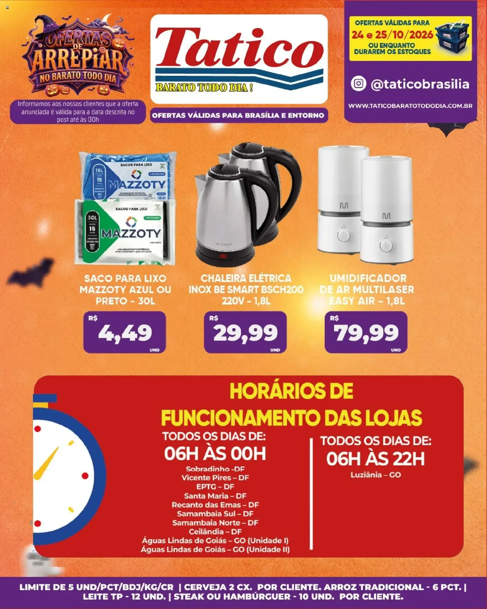Encarte de Tatico ofertas FDS de 24/10/2026 | Promoções Online 24 de outubro até 25 de outubro 2026 - Pagina 9