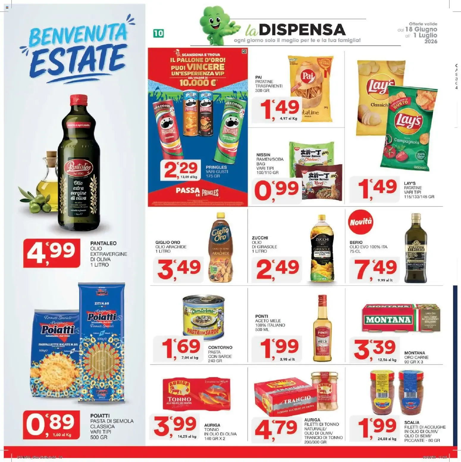 SISA - Offerte valide dal 18 Giugno all' 1 Luglio 2026 da 18 giugno a 1 luglio di 2026 - Pagina del volantino 10
