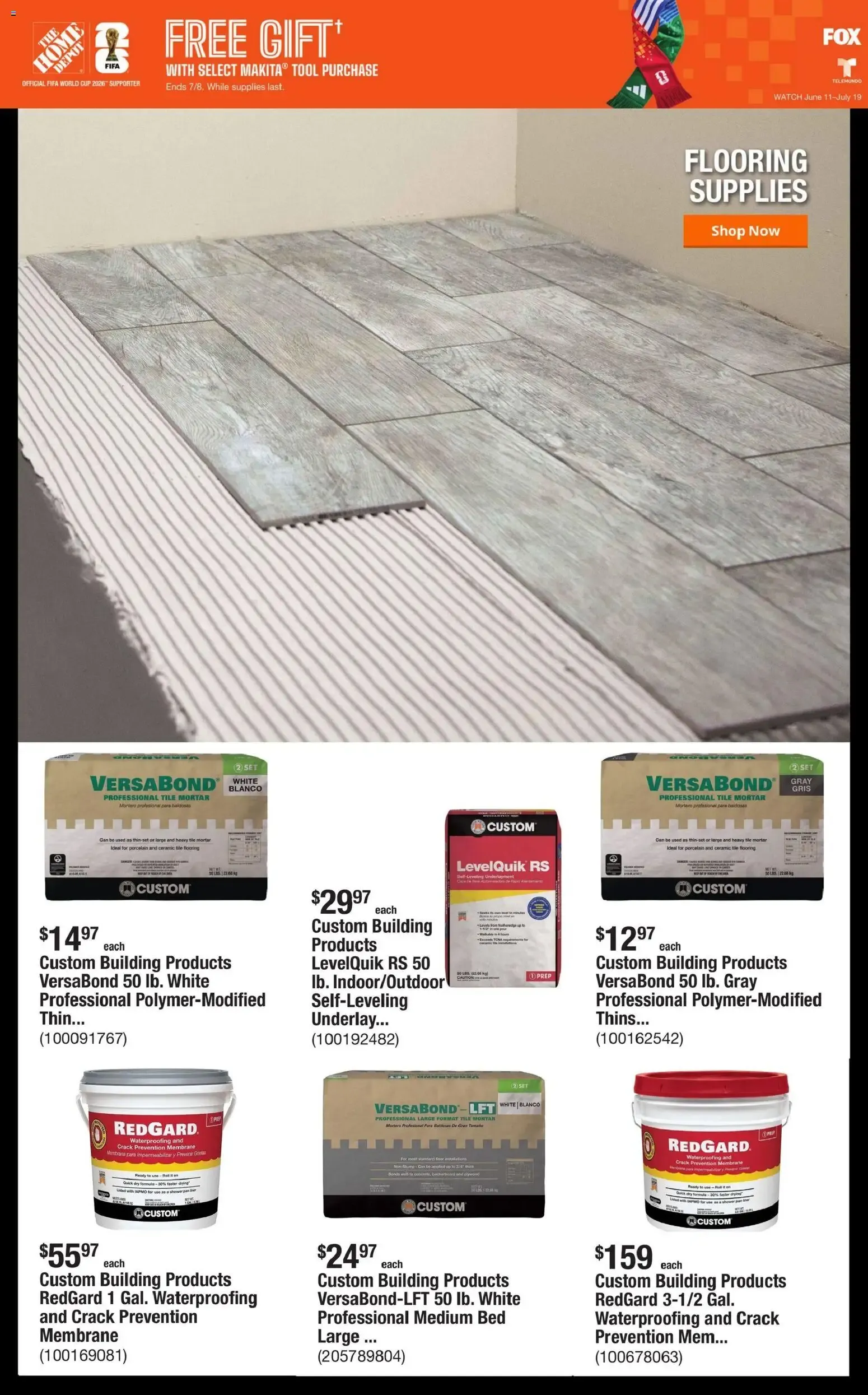 Weekly ad Home Depot Pro - Adhesivos de Construcción from June 22 to June 29 2026 - Page 2