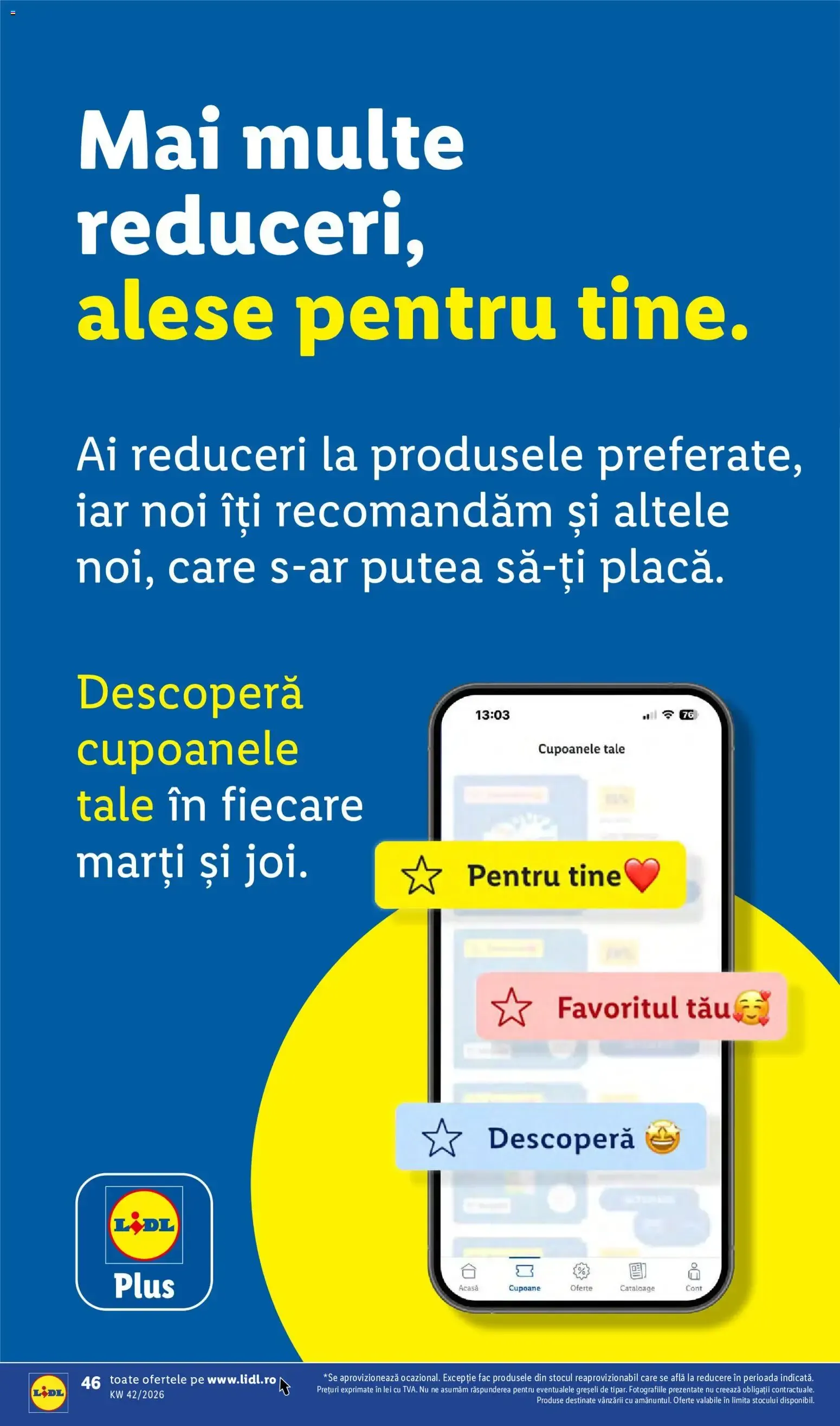 Catalog Catalog LIDL 12.10.2026 - Oferta și Revista online de la 12 octombrie până la 18 octombrie 2026 - Revista Pagina 46