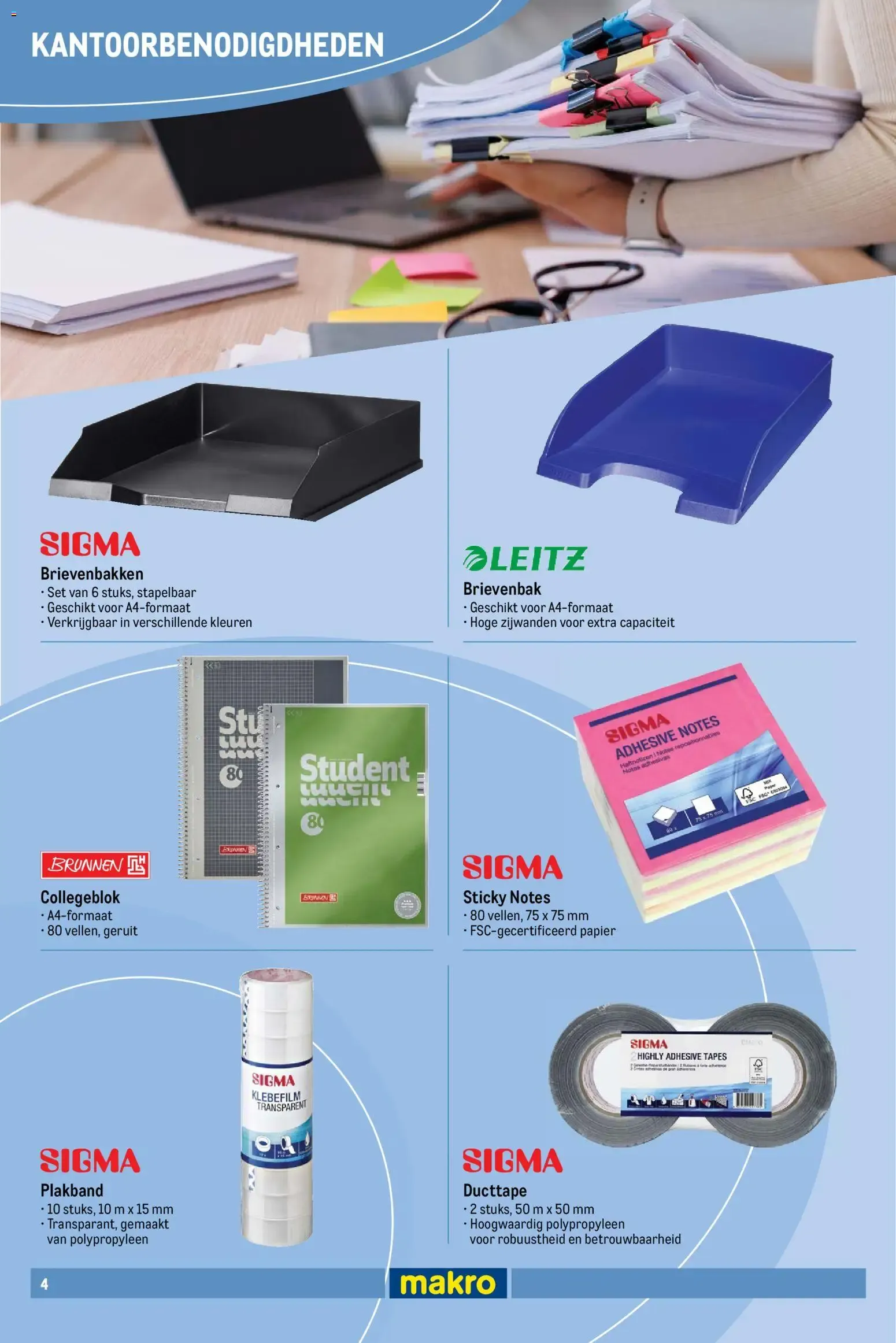 Makro Kantoor van 9 augustus tot 6 september 2026 - Folder pagina 4
