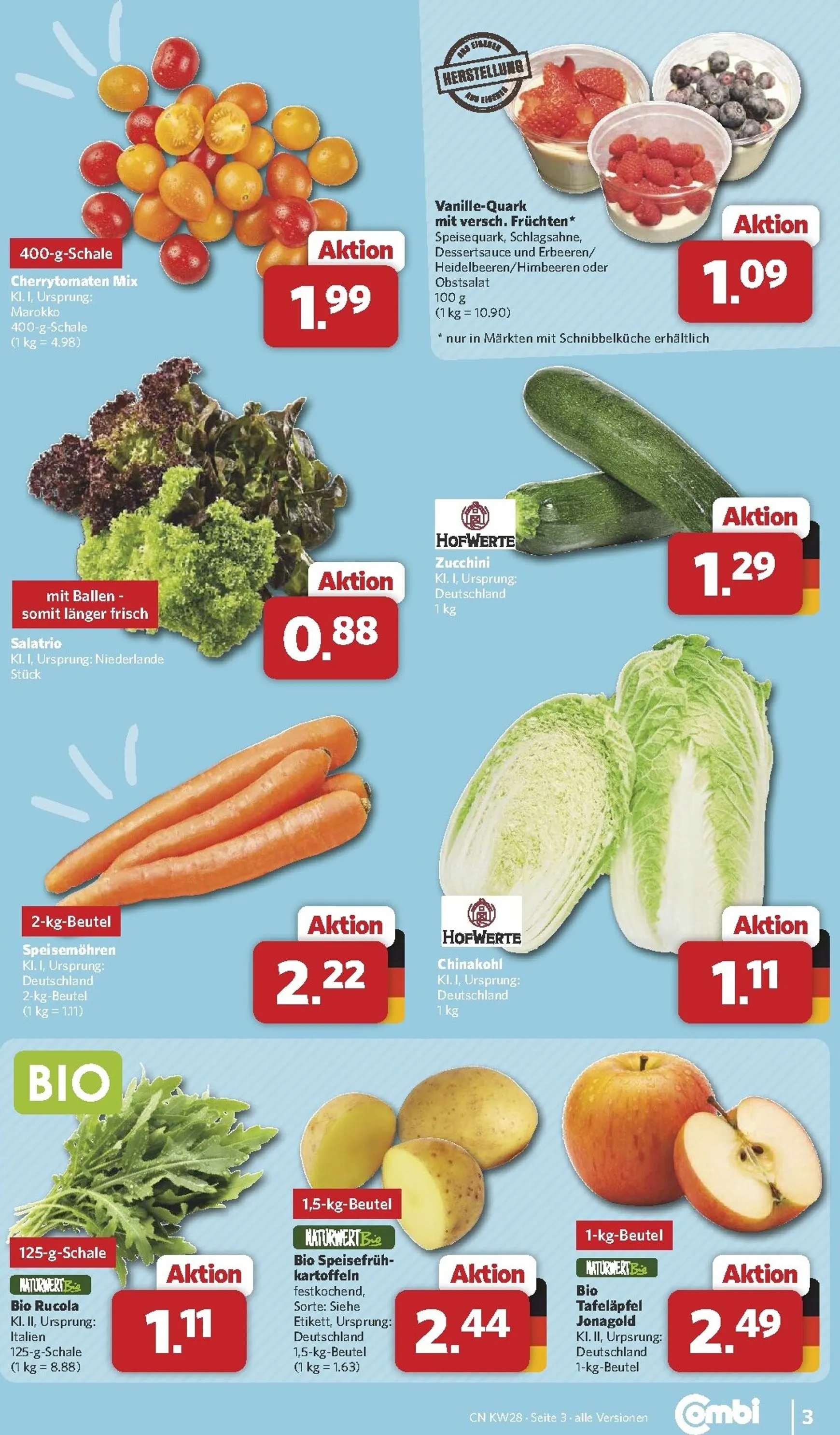 Combi Prospekt – von Montag 06.07.2026 bis Samstag 11.07.2026 von 6. Juli bis 11. Juli 2026 - Prospekt seite 3