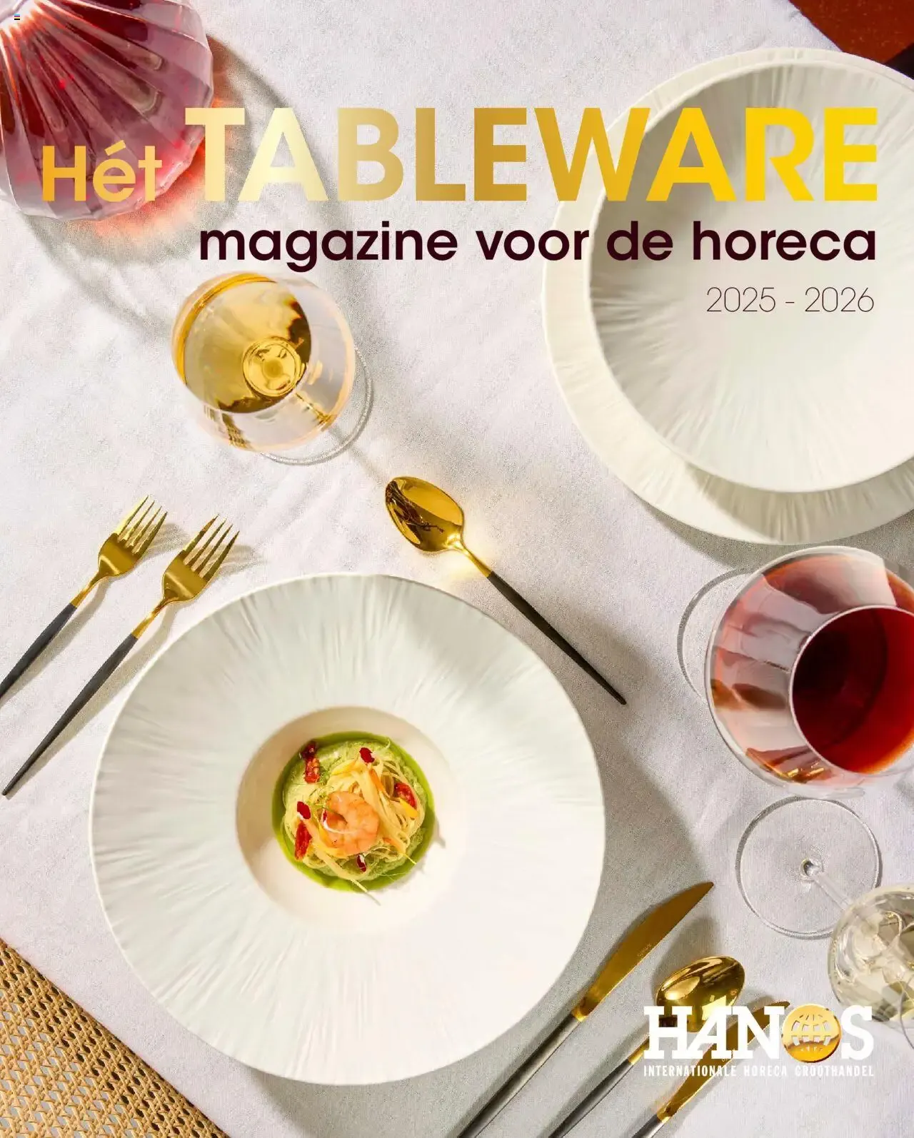 Hét TABLEWARE magazine voor de horeca van 1 september tot 31 december 2026 - Folder pagina 1
