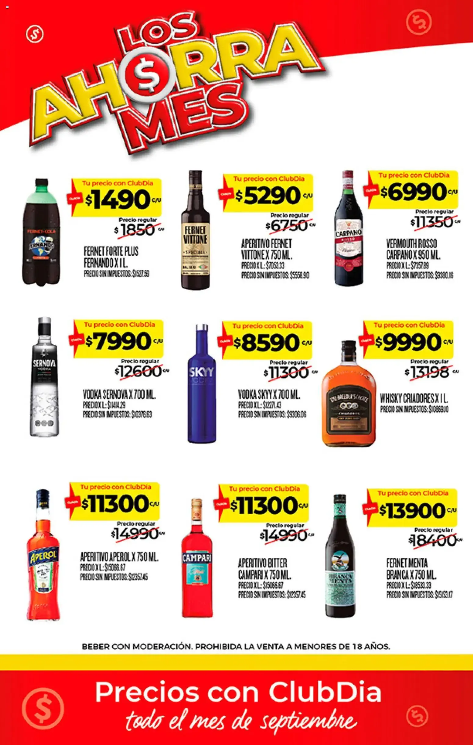 Ofertas de Supermercado DIA - Los Ahorra Mes de Septiembre 1 de septiembre al 30 de septiembre 2026 - Página 14 del catálogo