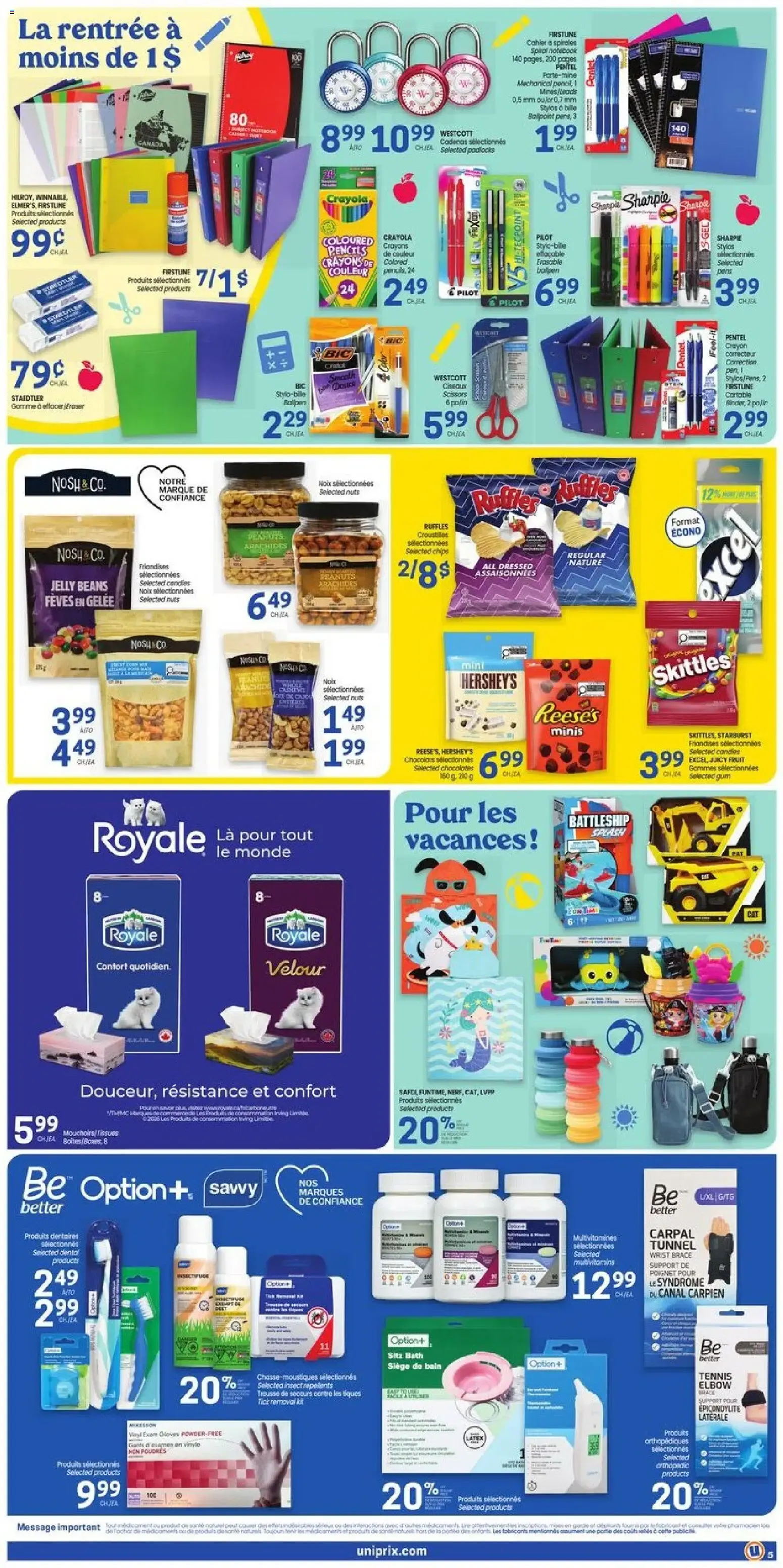 Uniprix weekly flyer / circulaire from Jul 23, 2026 > weekly specials & deals from July 23 to July 29 2026 - flyer page 6