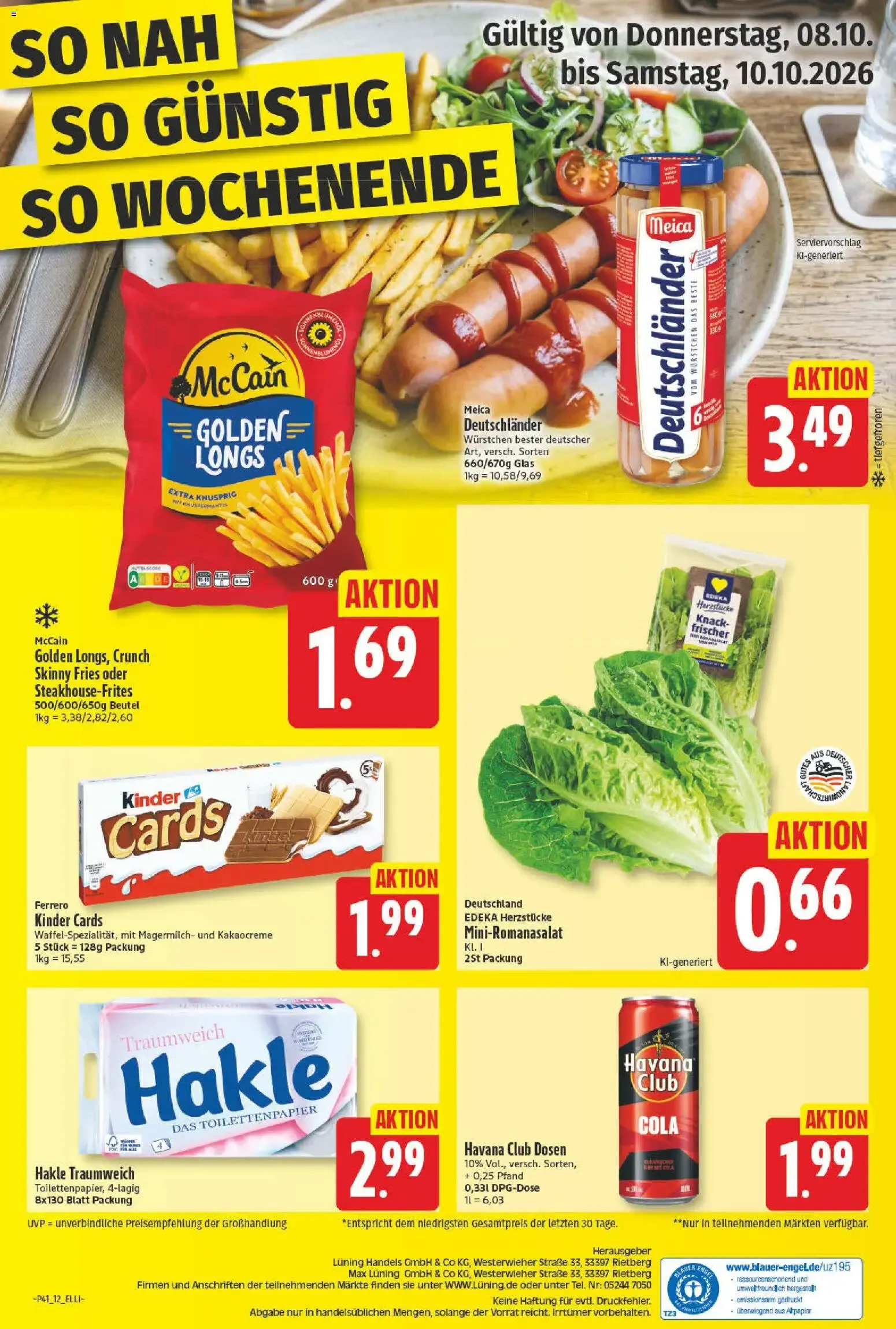 Elli: Der Spar-Wahnsinn geht weiter von 5. Oktober bis 10. Oktober 2026 - Prospekt seite 12