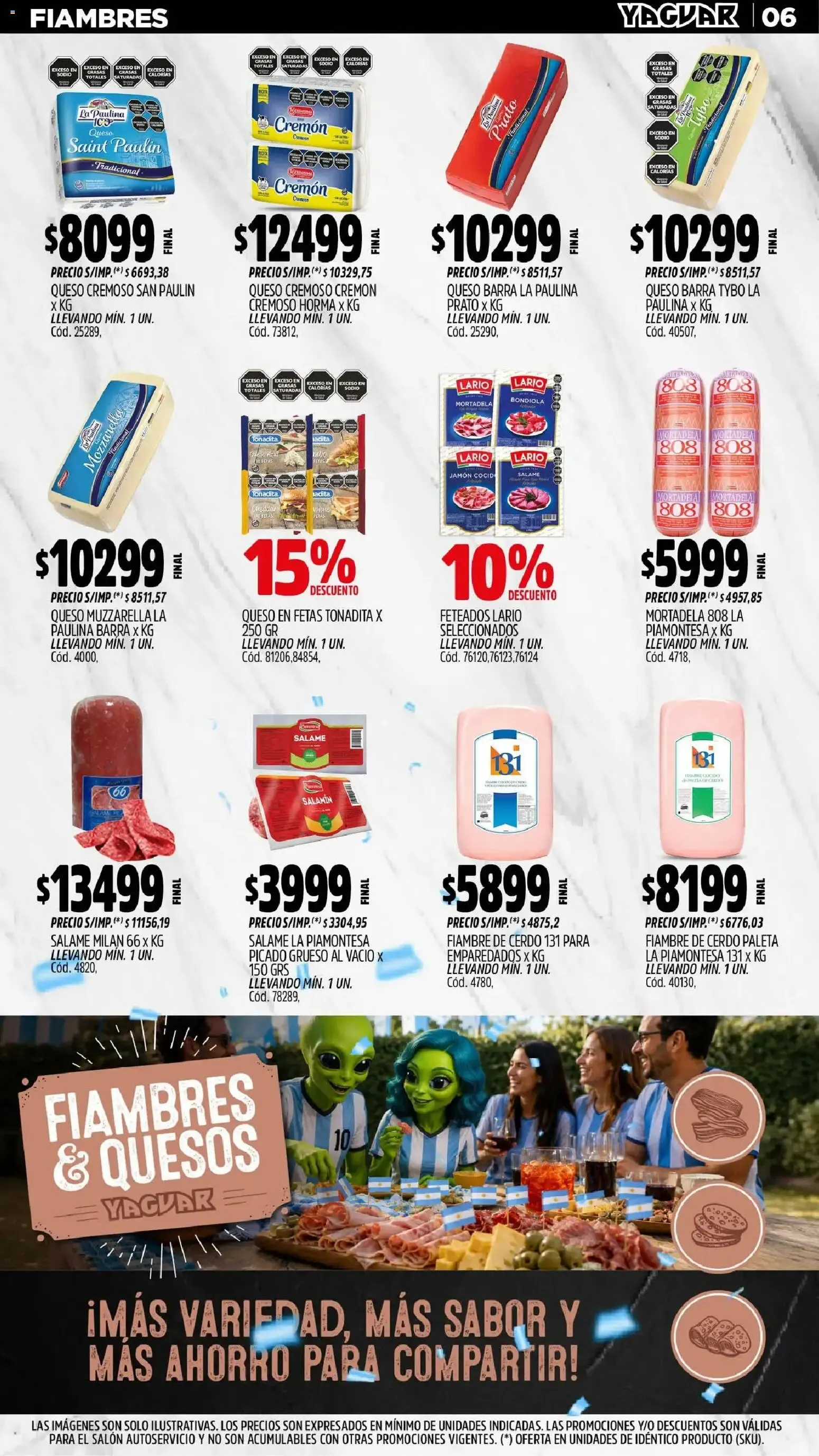 Ofertas de Yaguar - Oferta Semanal Chaco del 29/06/2026 - 04/07/2026 29 de junio al 4 de julio 2026 - Página 6 del catálogo