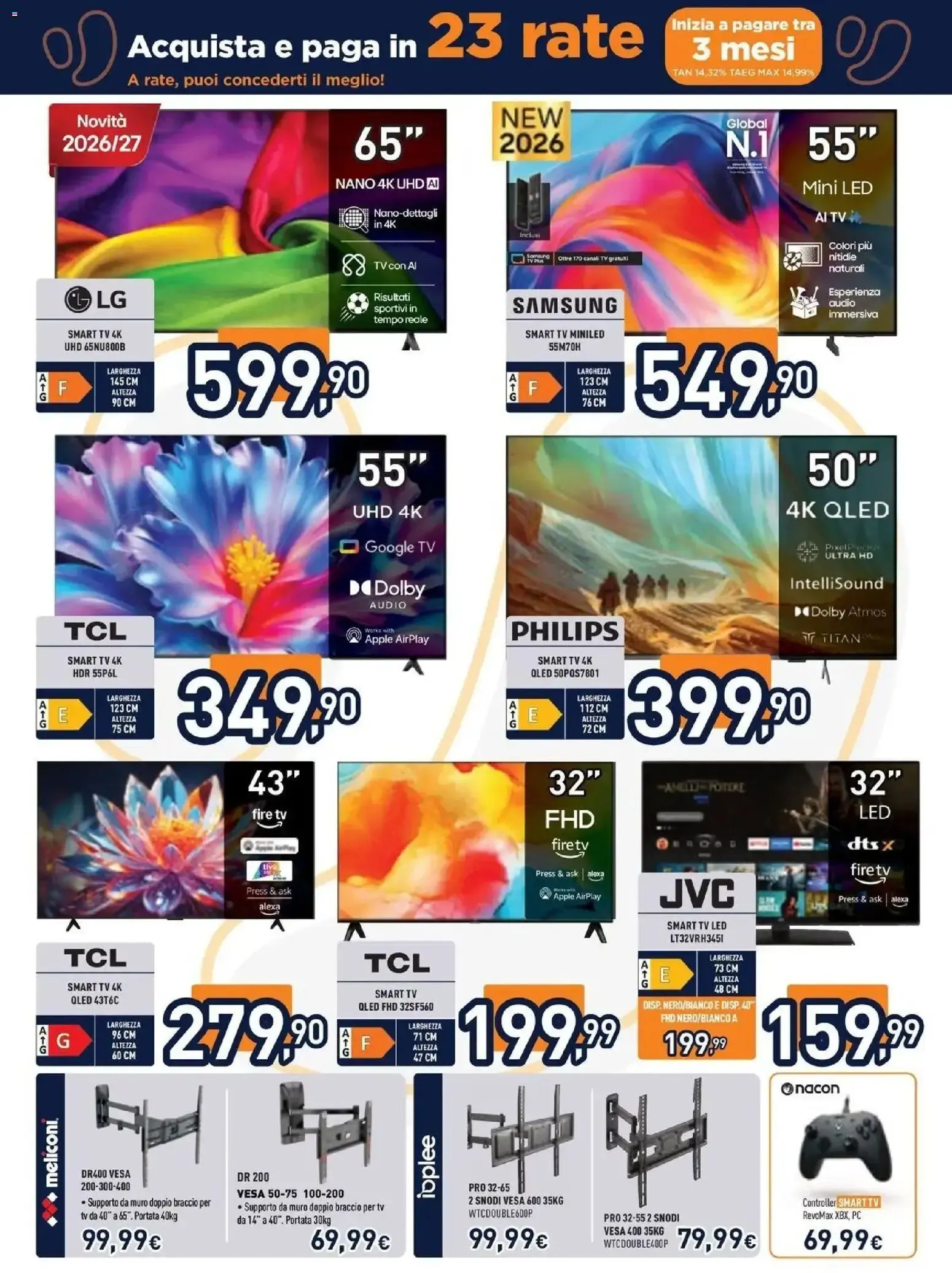 Nuovo Unieuro volantino Più gusto alle tue passioni dal 12/10/2026 > offerte anteprima 🛍️ da 12 ottobre a 29 ottobre di 2026 - Pagina del volantino 5
