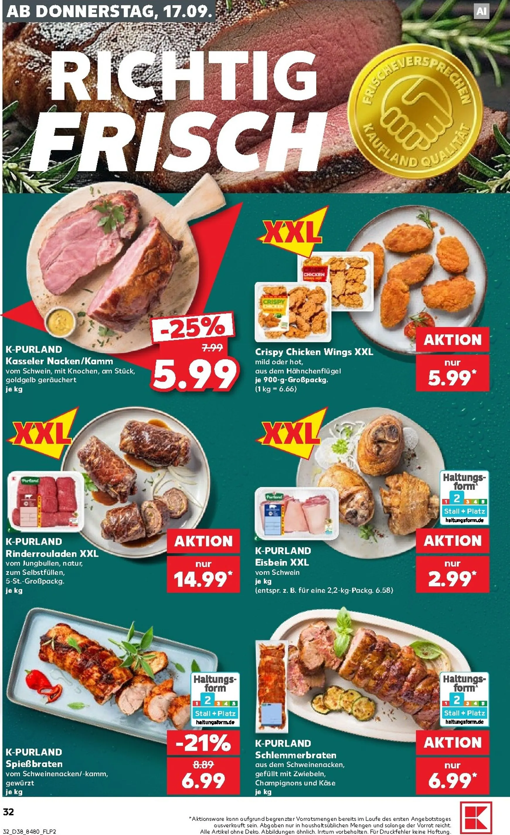 Neuer Kaufland Prospekt – von Donnerstag 17.09.2026 bis Mittwoch 23.09.2026 von 17. September bis 23. September 2026 - Prospekt seite 33