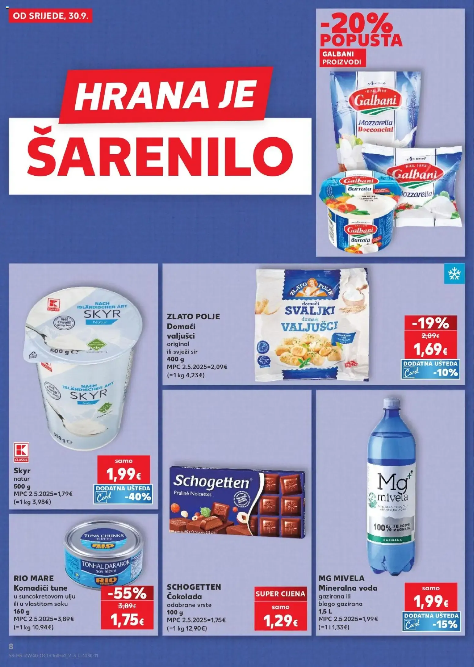 Katalog Kaufland Katalog novi od 30.09.2026 na listanje > letak digitalni od 30. rujna do 6. listopada 2026. - Pregled Stranica 8