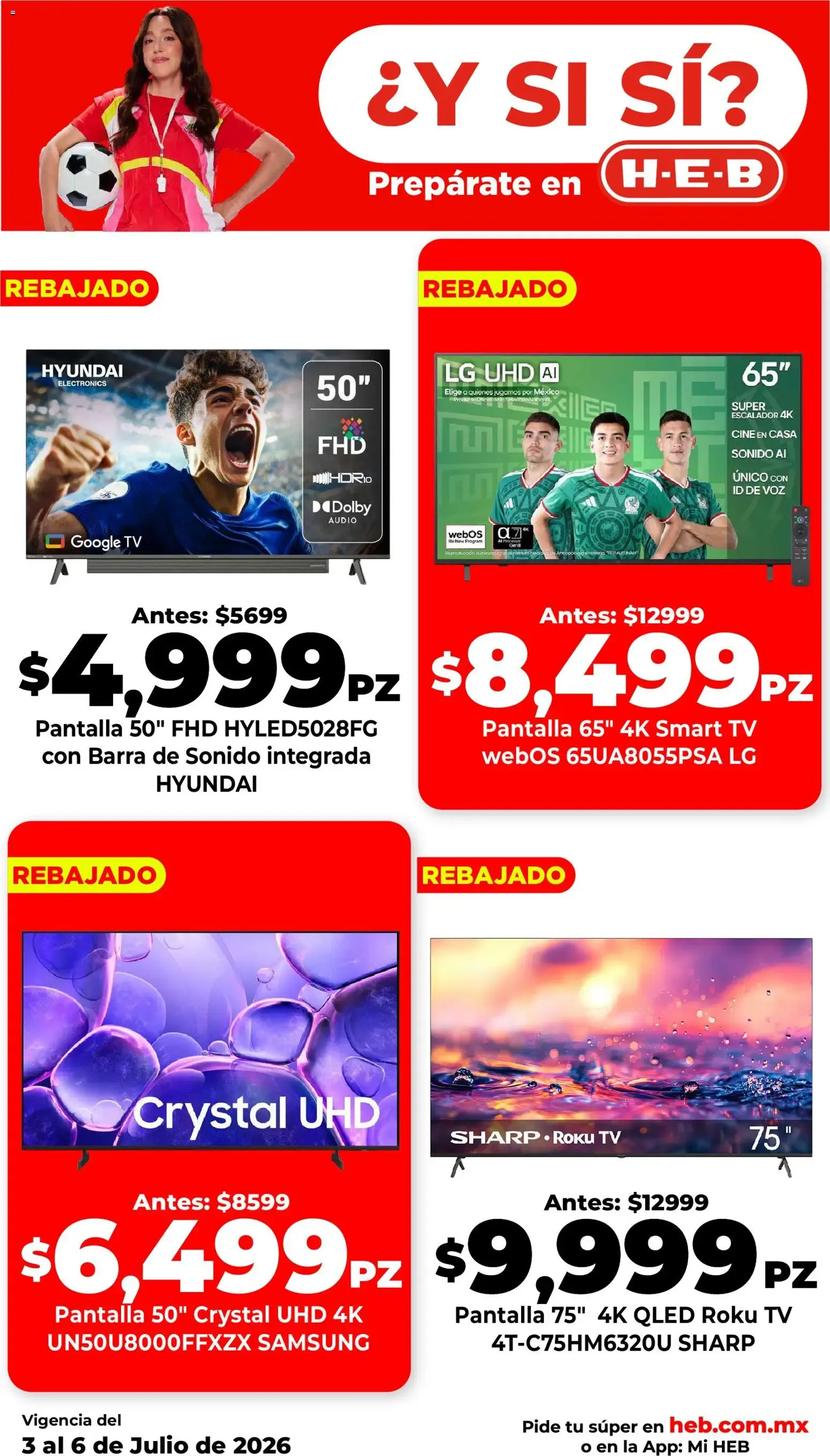 Catálogo de ¿Y SI SÍ? Prepárate en H-E-B 3 de julio al 9 de julio 2026 - Pagina 6