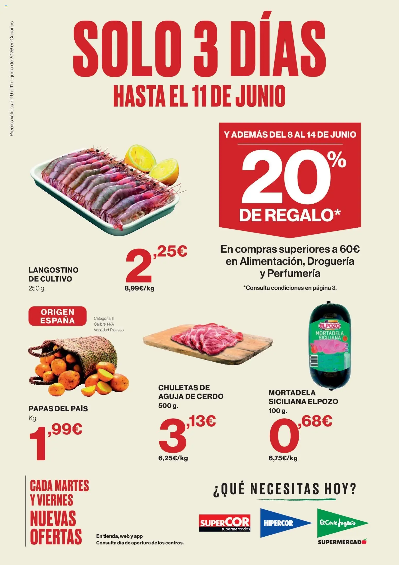 Catálogo de Supercor Canarias 09/06/2026 - 11/06/2026 9 de junio al 11 de junio 2026 - Página 1