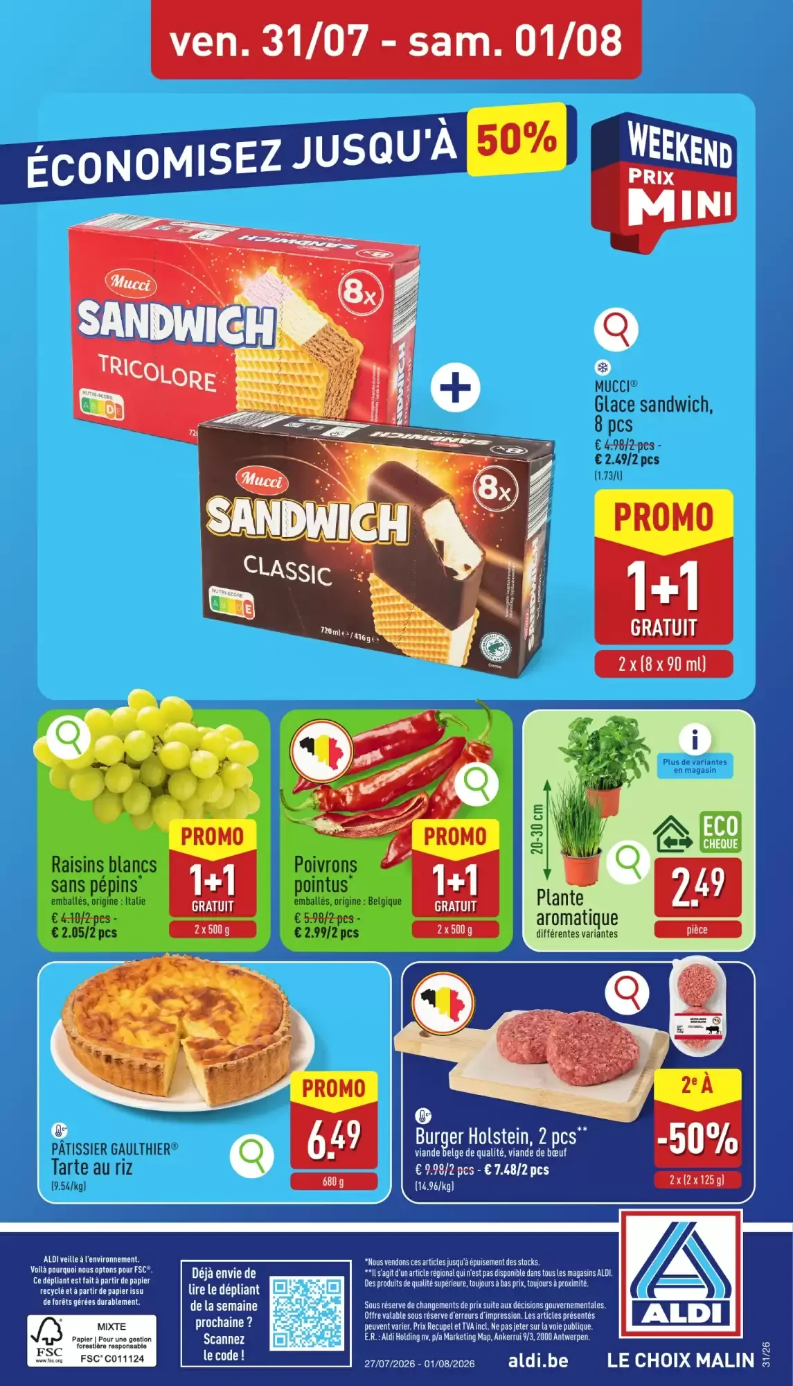 ALDI Dépliant week 31 van 27 juli tot 1 augustus 2026 - folder pagina 30