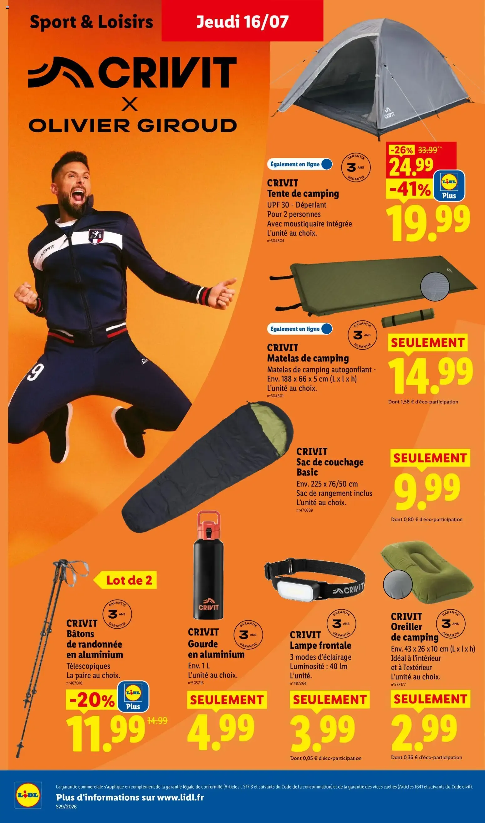 Lidl - L'Été Imbattable du 16 juillet au 22 juillet 2026 - Catalogue page 28
