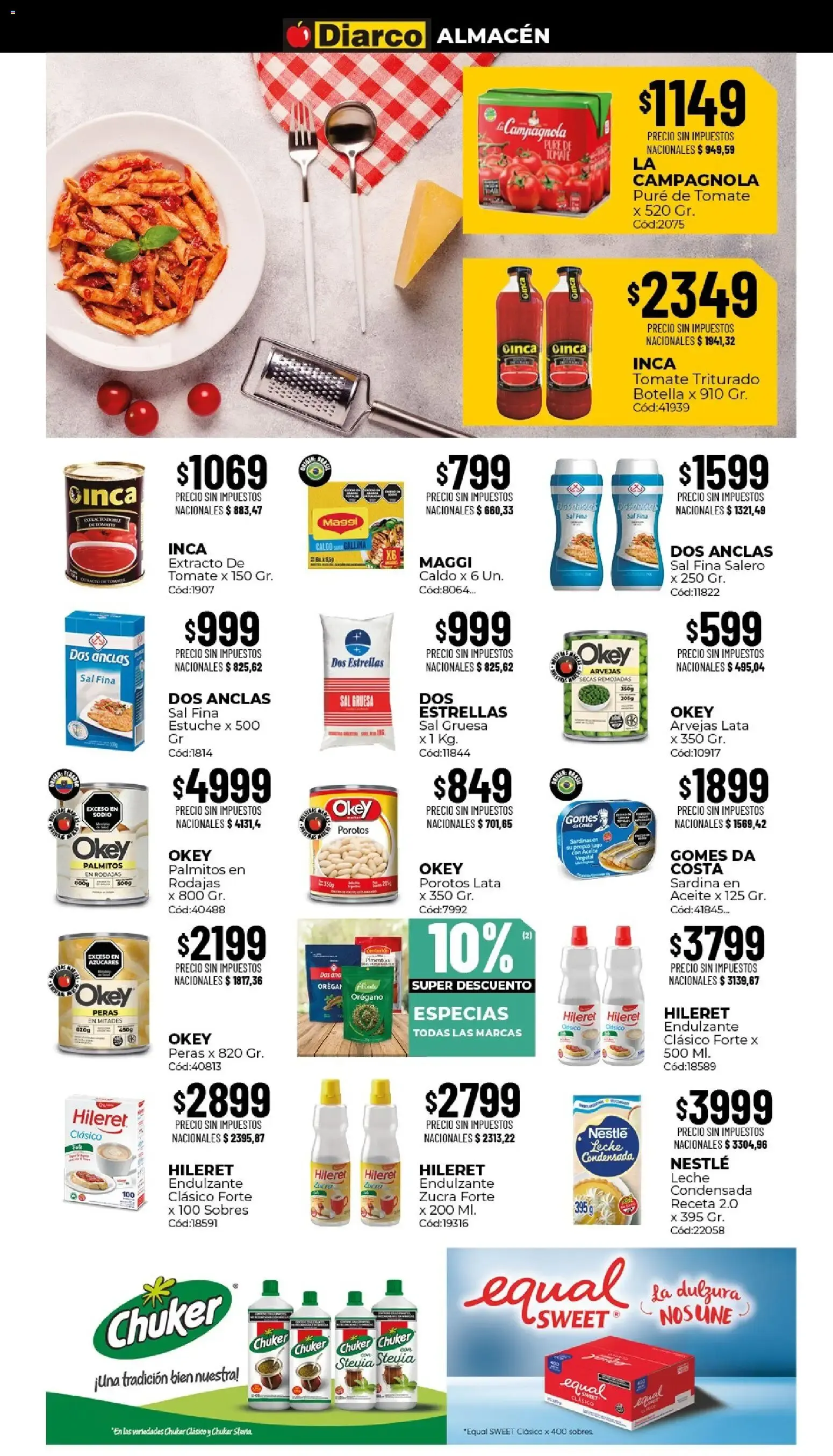 Ofertas de Diarco - Ofertas del 26/10/2026 - 30/10/2026 26 de octubre al 30 de octubre 2026 - Página 3 del catálogo