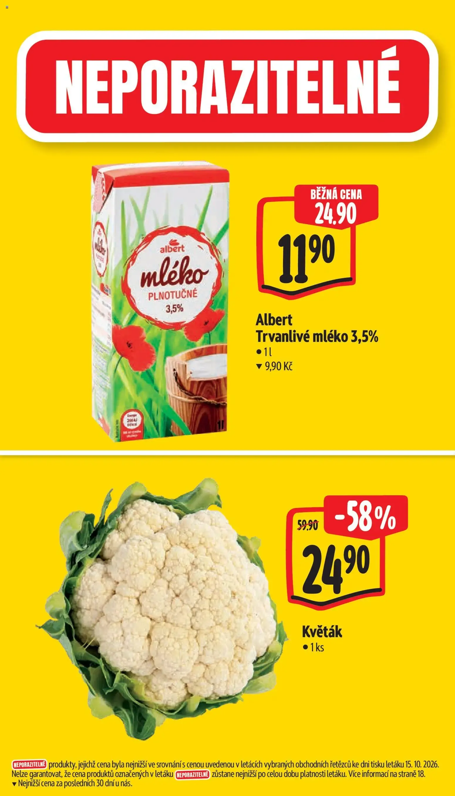 Albert leták - Supermarket Šumperk od 21.10.2026 - Akční leták - 21. října 27. října 2026 - Page 4