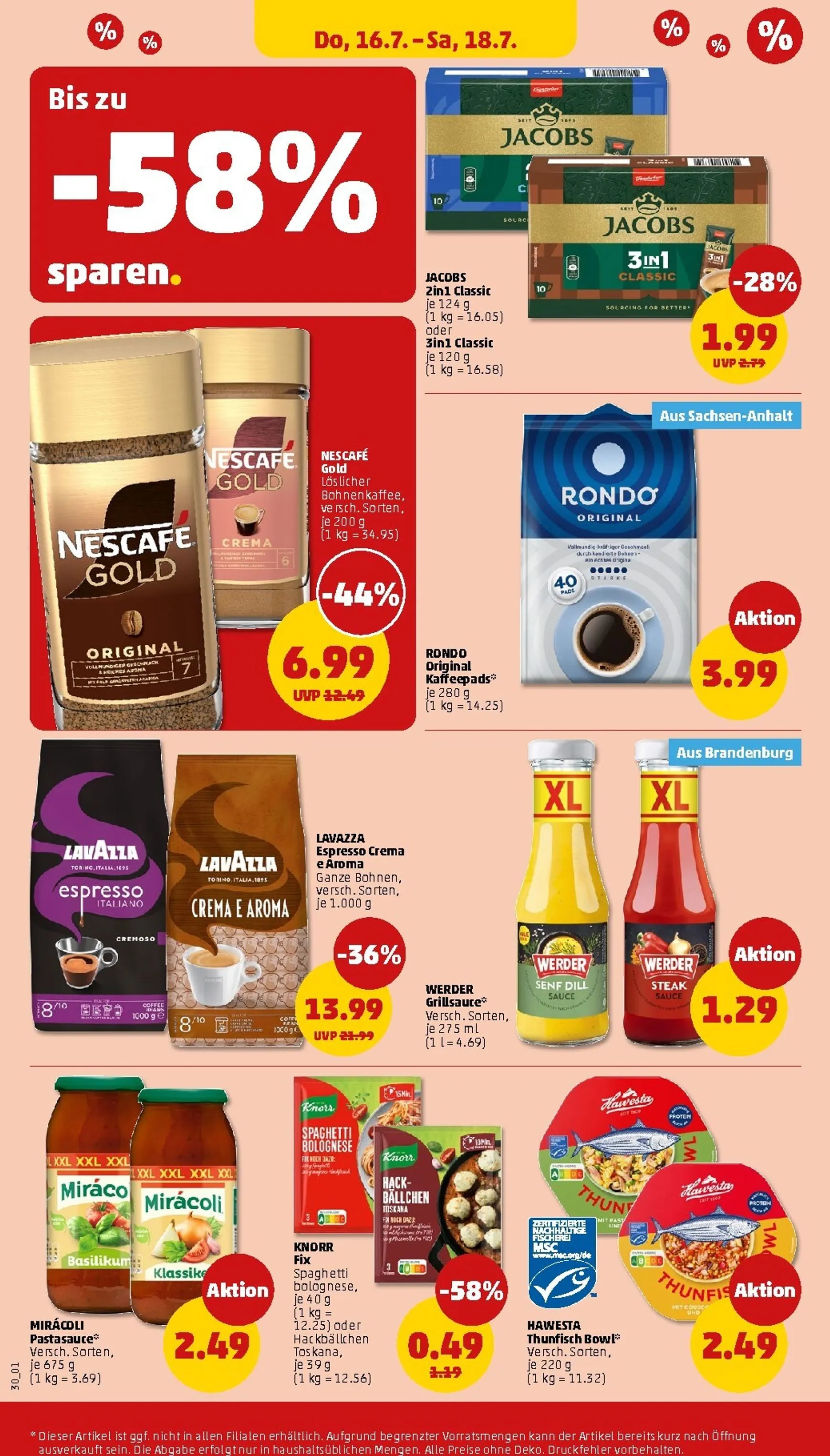 PENNY Prospekt nächste Woche – von Montag 13.07.2026 bis Samstag 18.07.2026 von 13. Juli bis 18. Juli 2026 - Prospekt seite 34