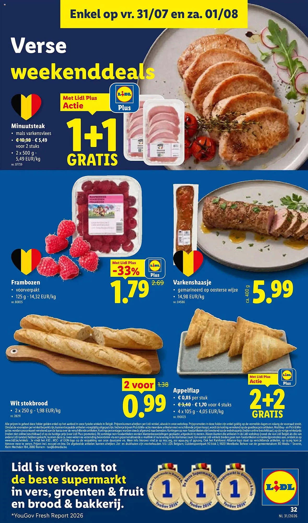 Lidl: Een gezellige BBQ, dat kan tellen. van 27 juli tot 1 augustus 2026 - folder pagina 32