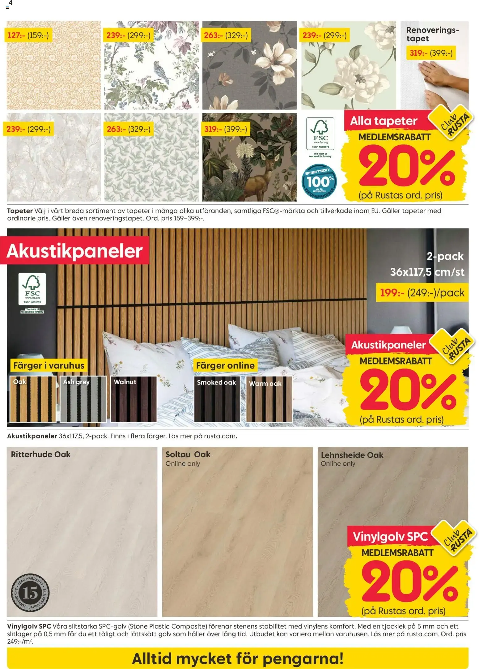 Rusta erbjudanden från 28/09/2026 - 04/10/2026 > Reklamblad nuvarande rabatter från 28 september till 4 oktober 2026 - Reklamblad sidor 4