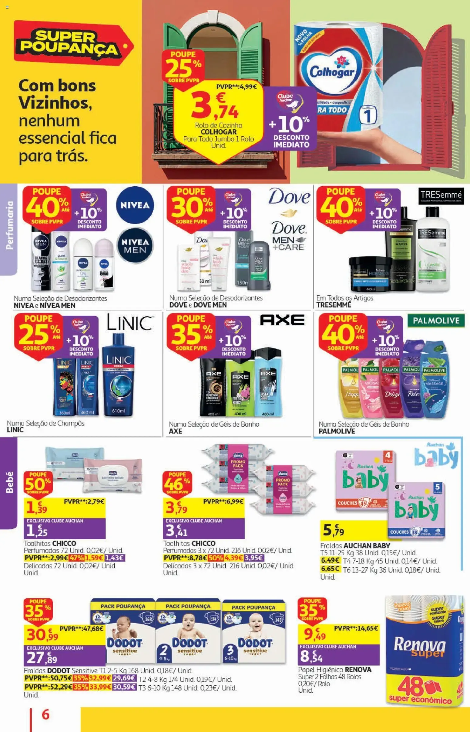Folheto Auchan Super Poupança de 19 de agosto até 3 de setembro 2026 - Pagina 6