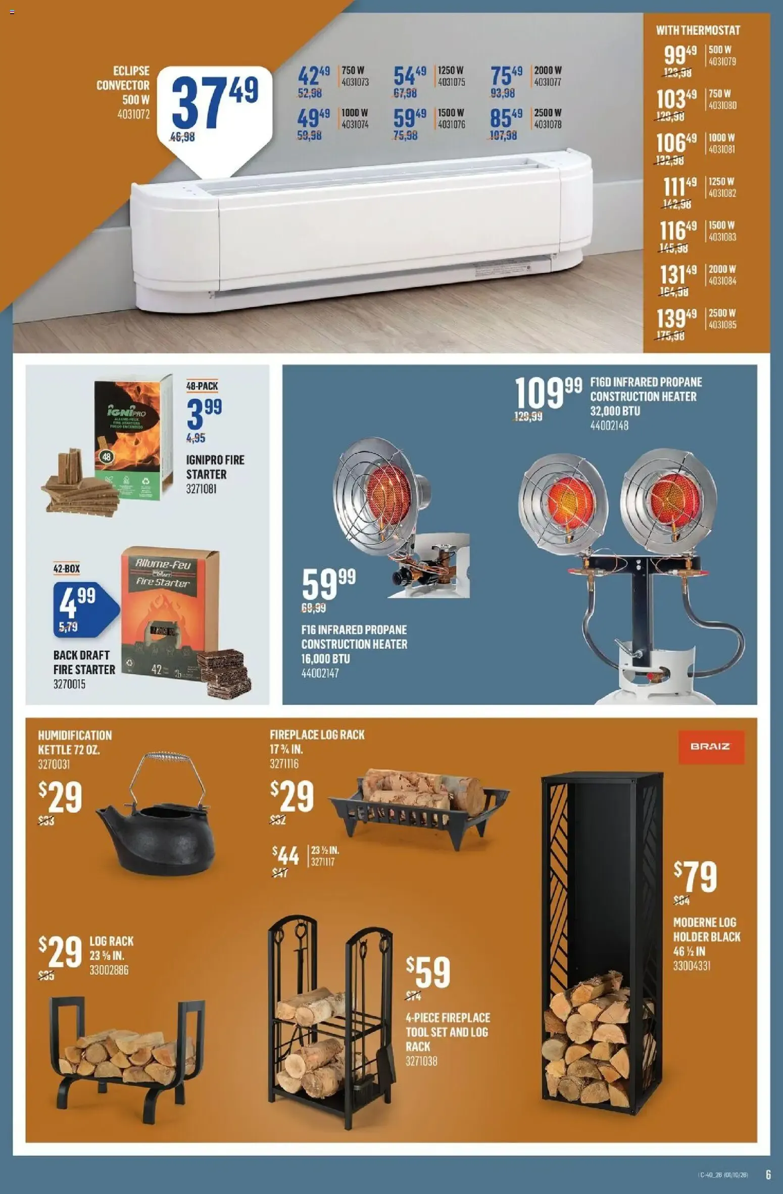 Canac weekly flyer from Oct 1, 2026 > weekly specials & deals from October 1 to October 7 2026 - flyer page 6