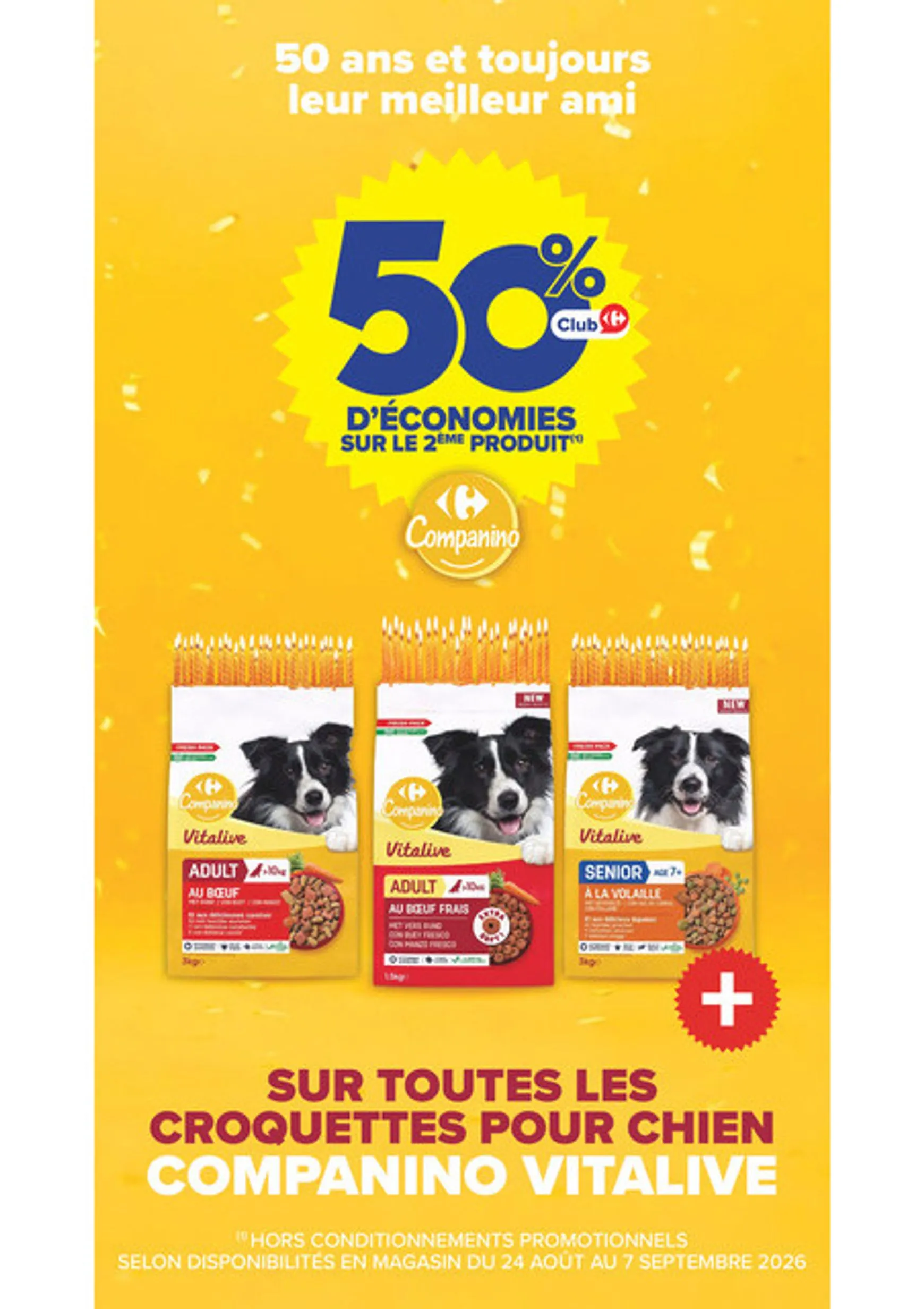 Current Carrefour Market - Découvrez la Marque Carrefour Companino leaflet valid from du mardi 04/08/2026 to du lundi 07/09/2026 du 4 août au 7 septembre 2026 - Catalogue page 20
